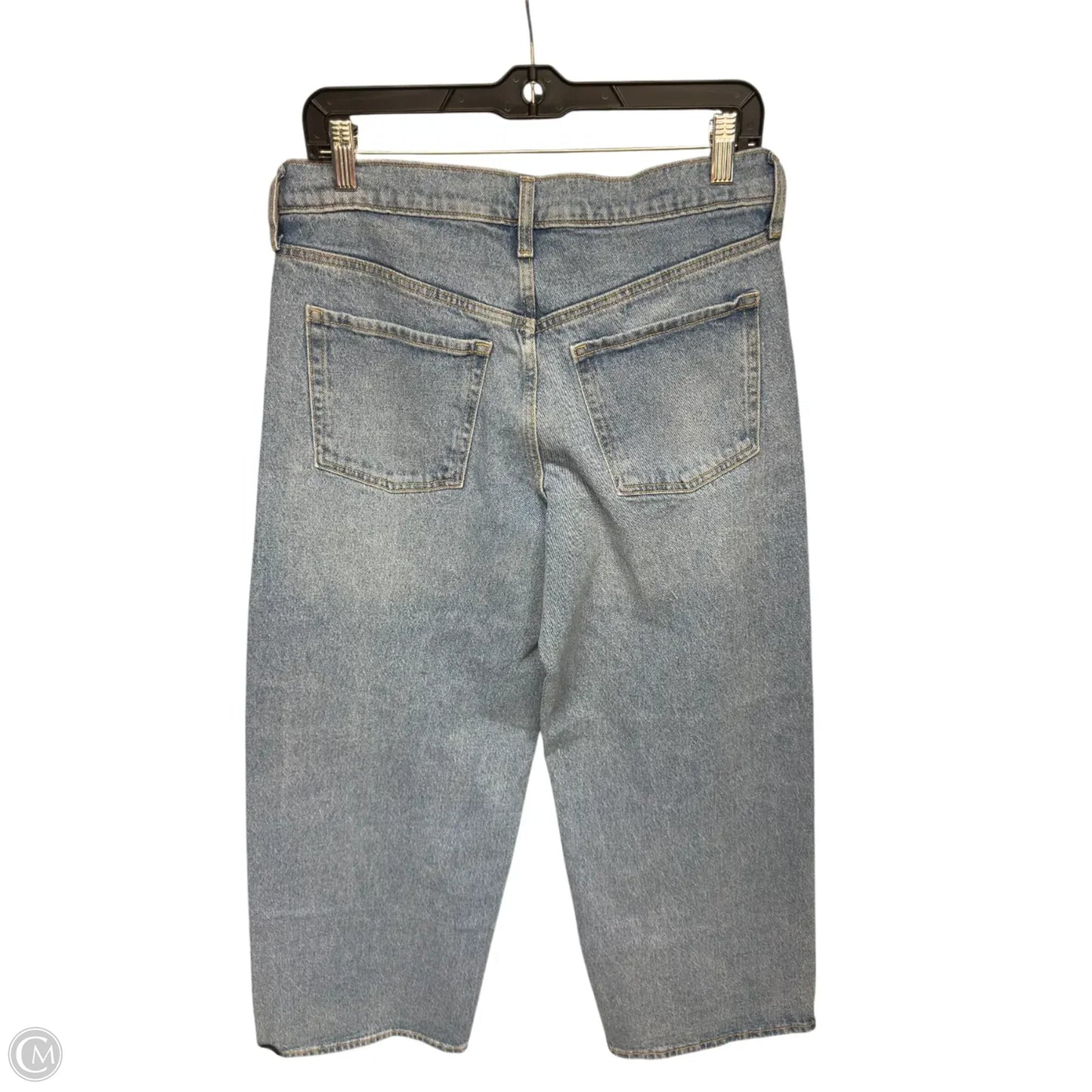 Jeans Wide Leg By Old Navy In Blue Denim, Size: 4