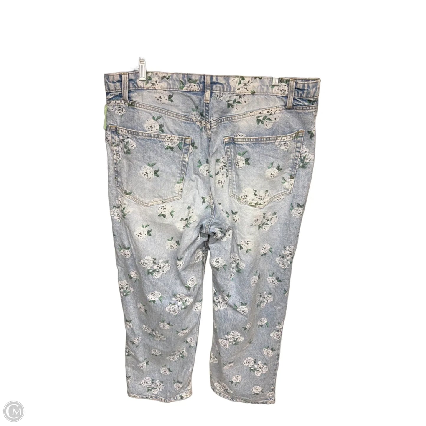 Jeans Straight By Wild Fable In Blue Denim, Size: 16