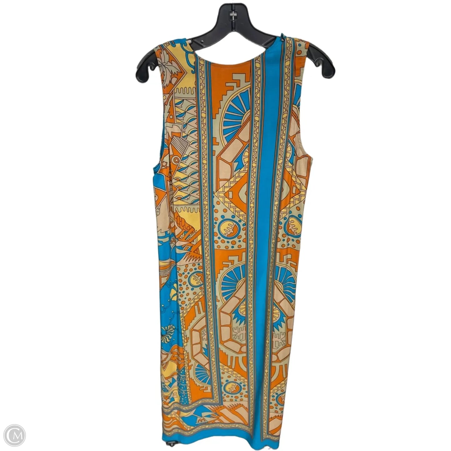 Dress Casual Maxi By Akemi And Kin In Blue & Orange, Size: 8