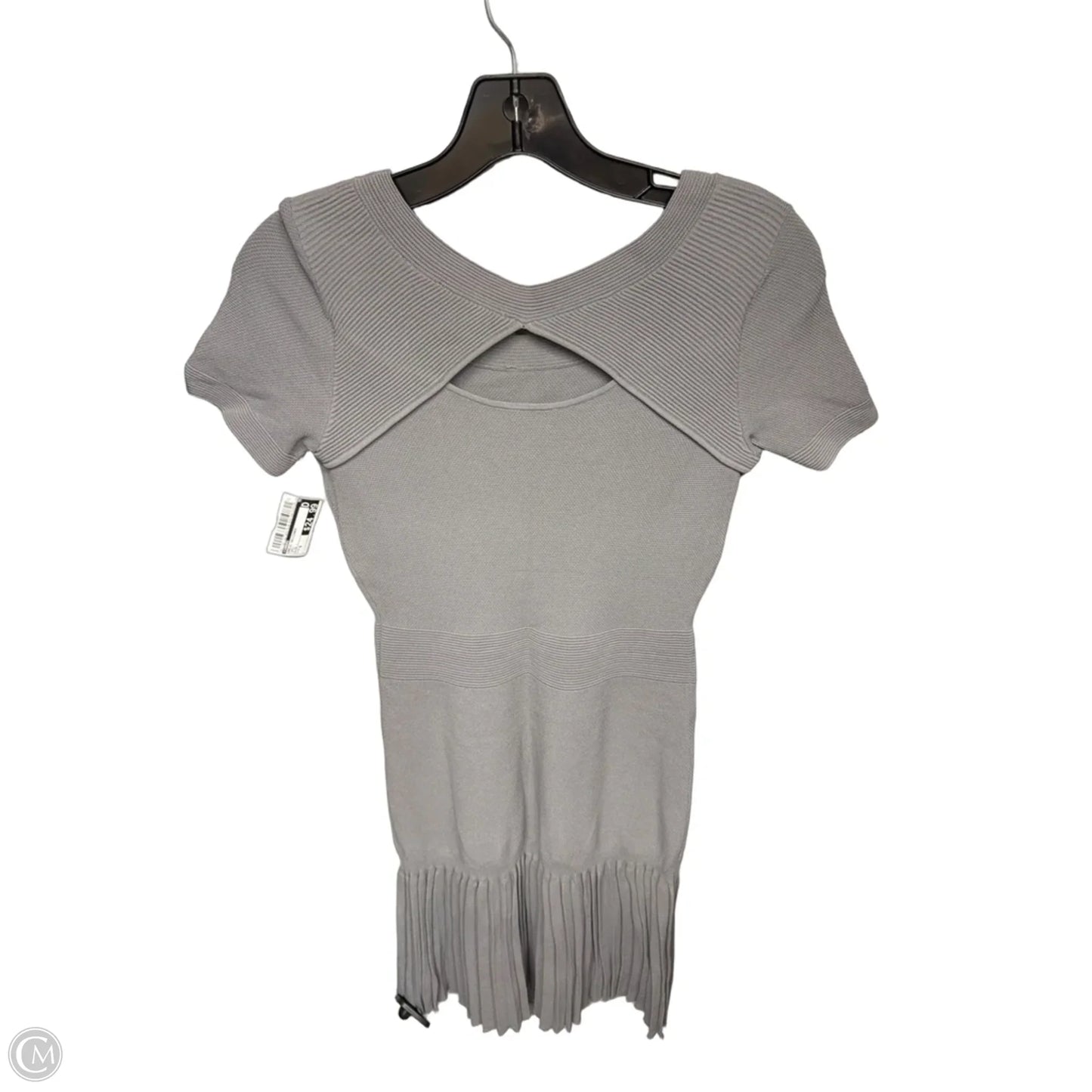 Dress Designer By Sandro In Grey, Size: S