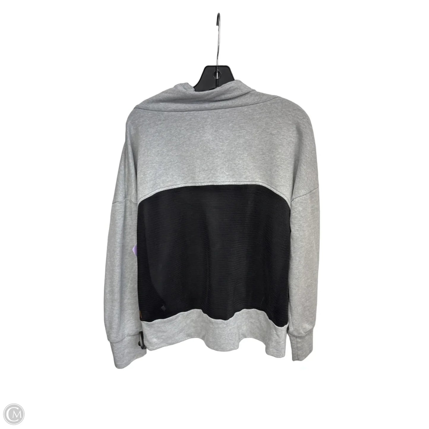 Sweatshirt Collar By Lole In Grey, Size: M