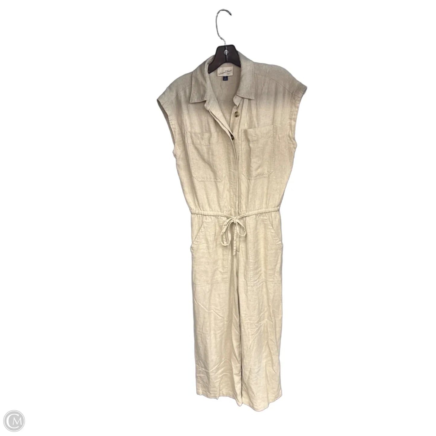 Jumpsuit By Universal Thread In Beige, Size: 2