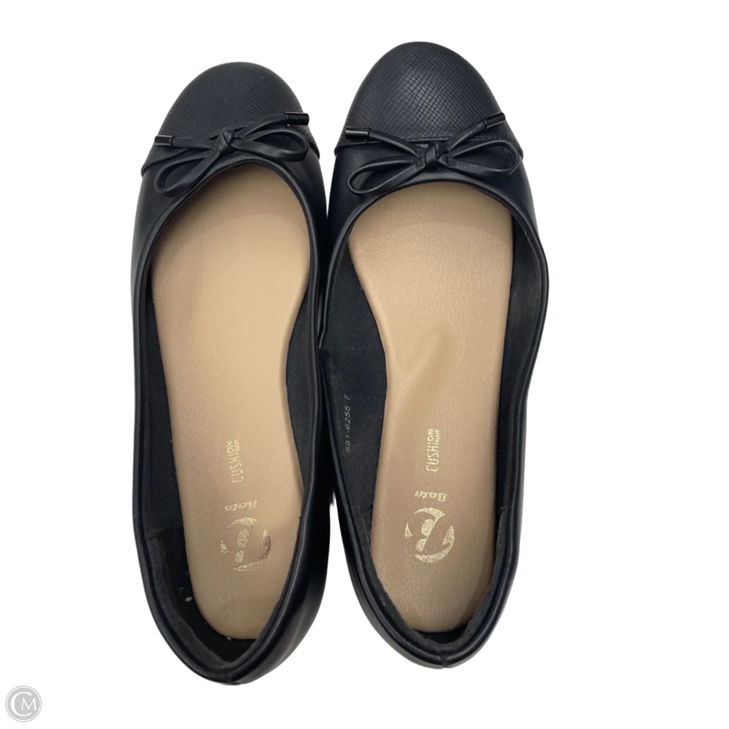 Shoes Flats By Clothes Mentor In Black, Size: 7