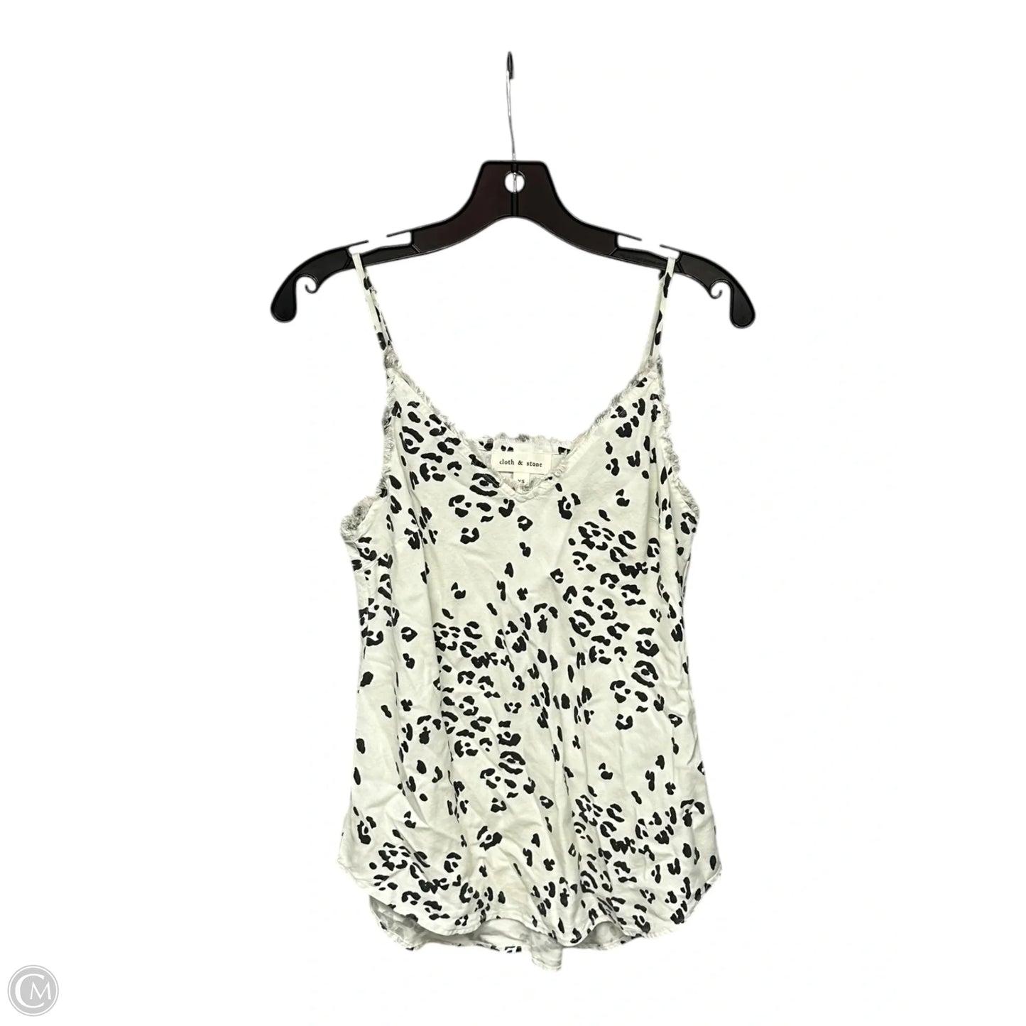 Top Sleeveless By Cloth & Stone In Animal Print, Size: Xs