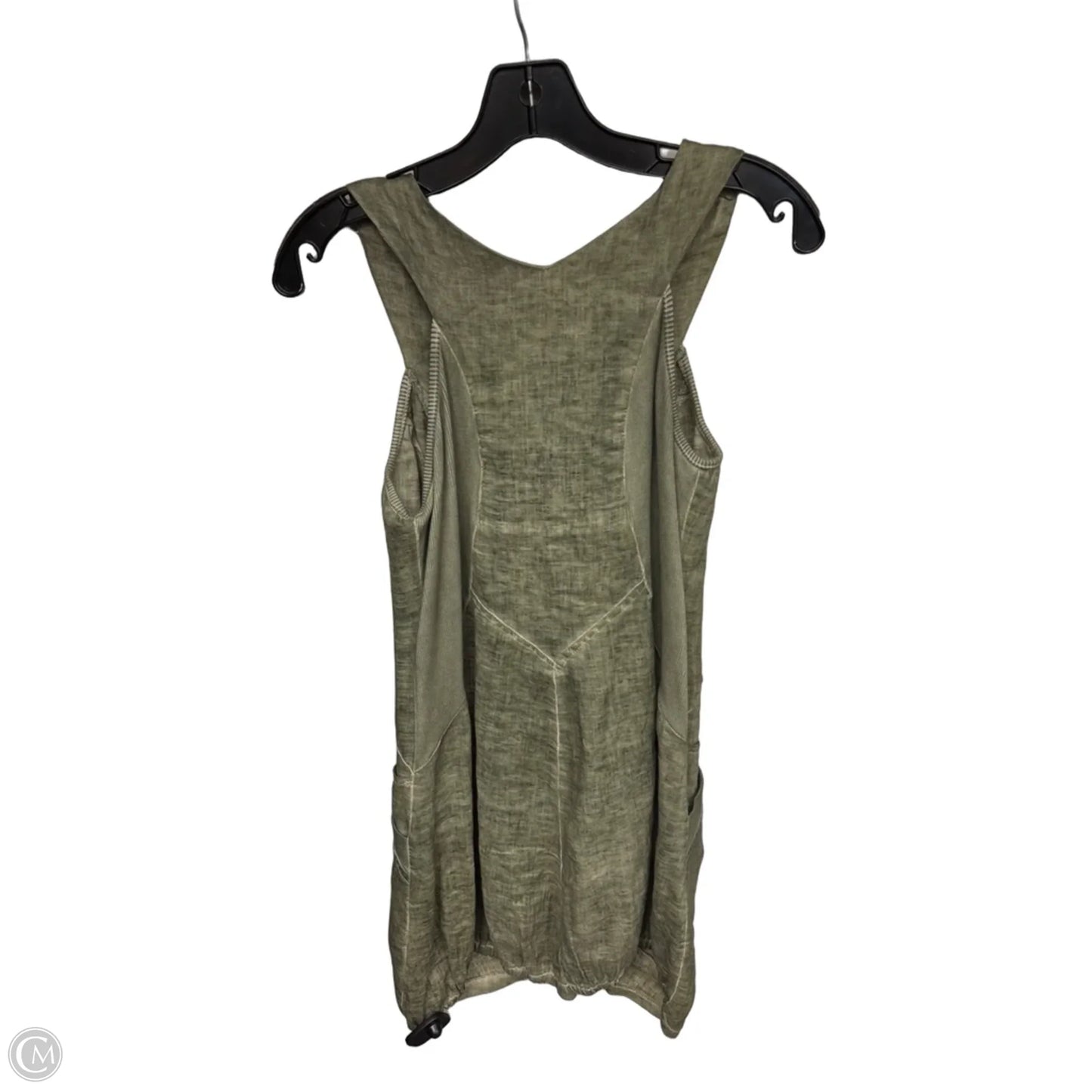 Dress Casual Midi By Cmb In Green, Size: L