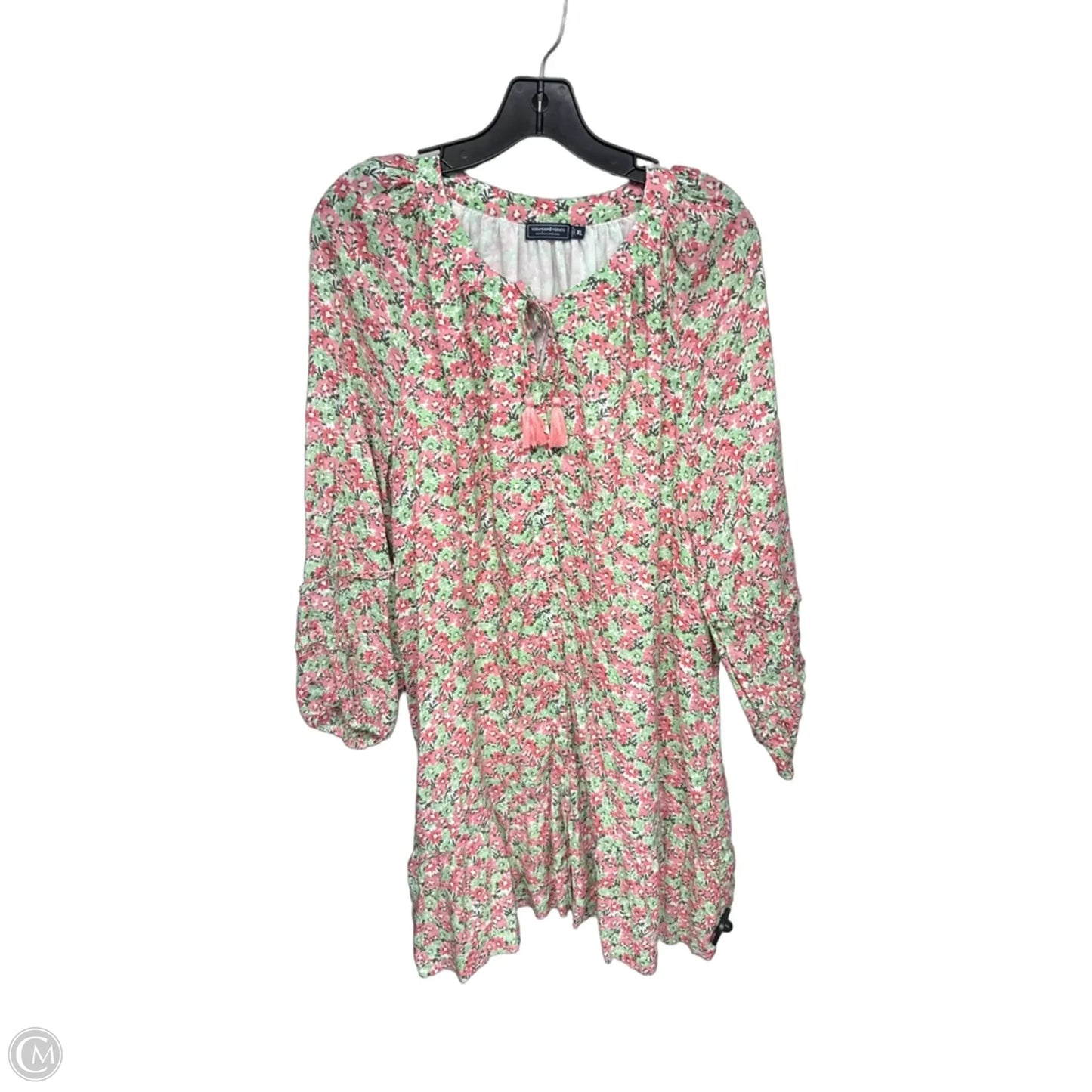 Dress Casual Maxi By Vineyard Vines In Pink, Size: Xl