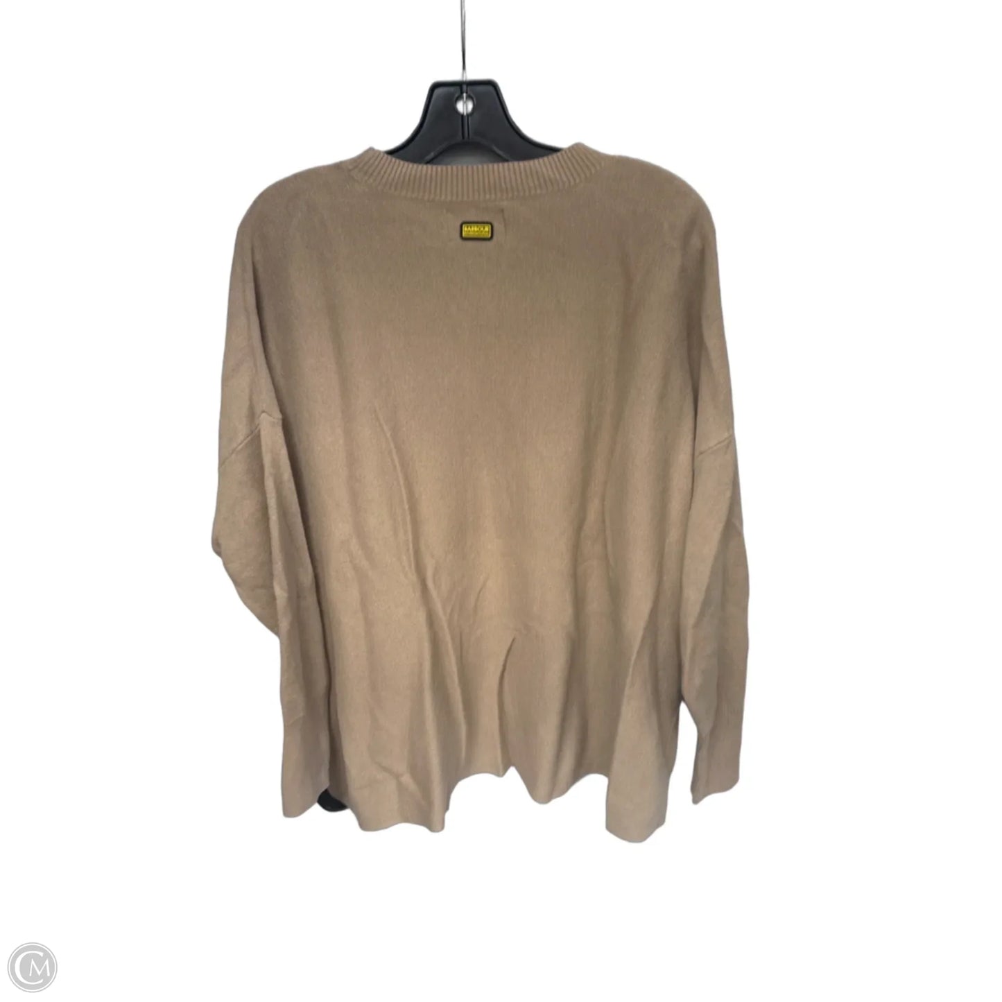 Sweater By Barbour In Tan, Size: 10