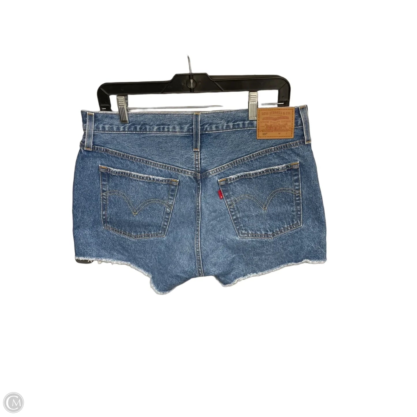 Shorts By Levis In Blue Denim, Size: 12