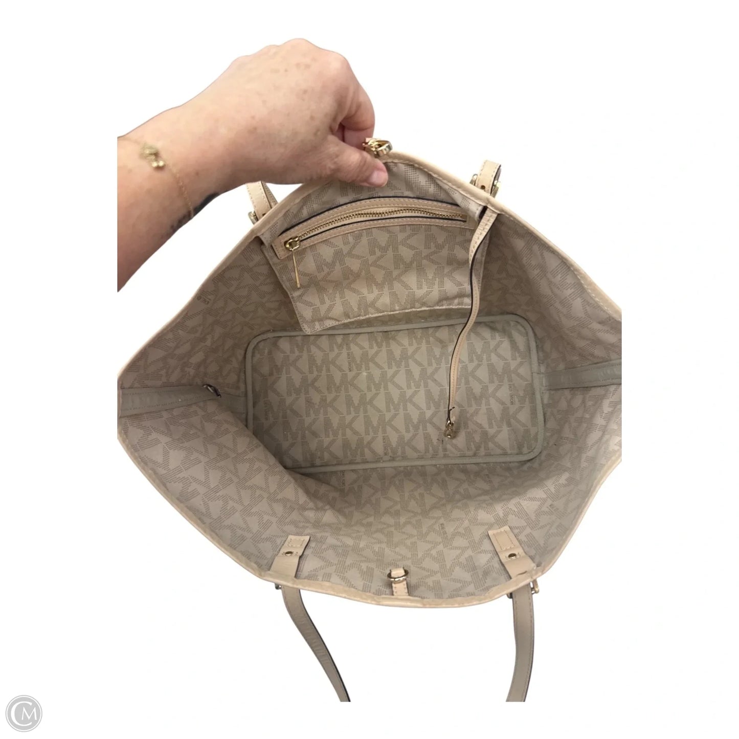 Tote Designer By Michael Kors, Size: Large