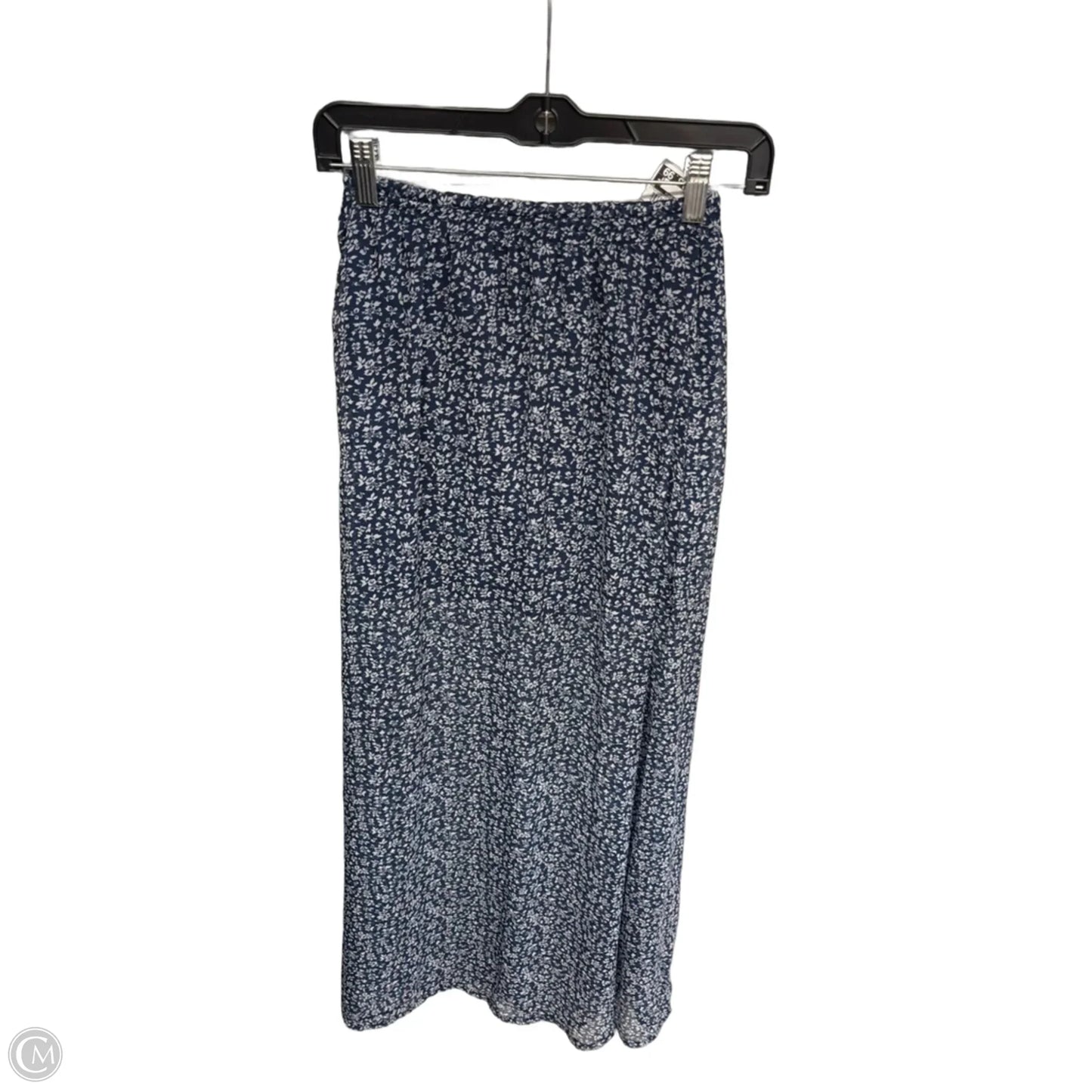 Skirt Maxi By Abercrombie And Fitch In Blue, Size: Xs