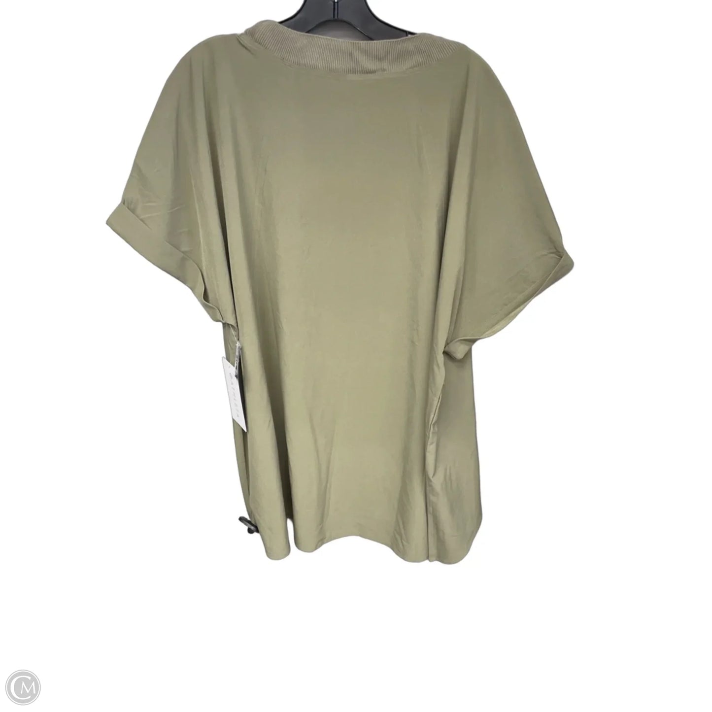 Top Short Sleeve By Athleta In Green, Size: 3X