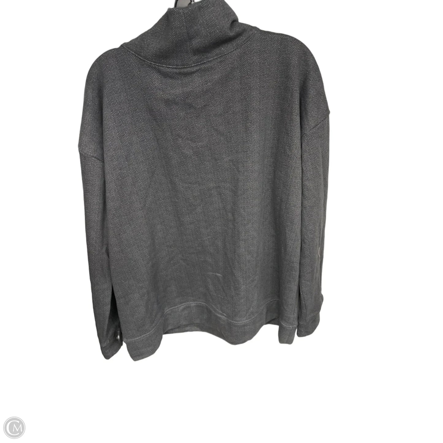 Athletic Sweatshirt Collar By Columbia In Grey, Size: Xxl