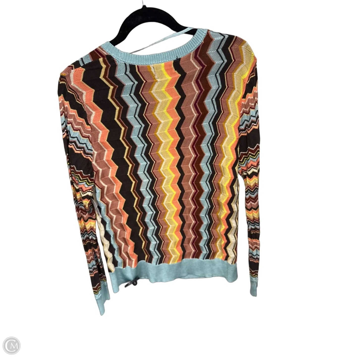 Cardigan By Target-designer In Blue & Brown, Size: Xl