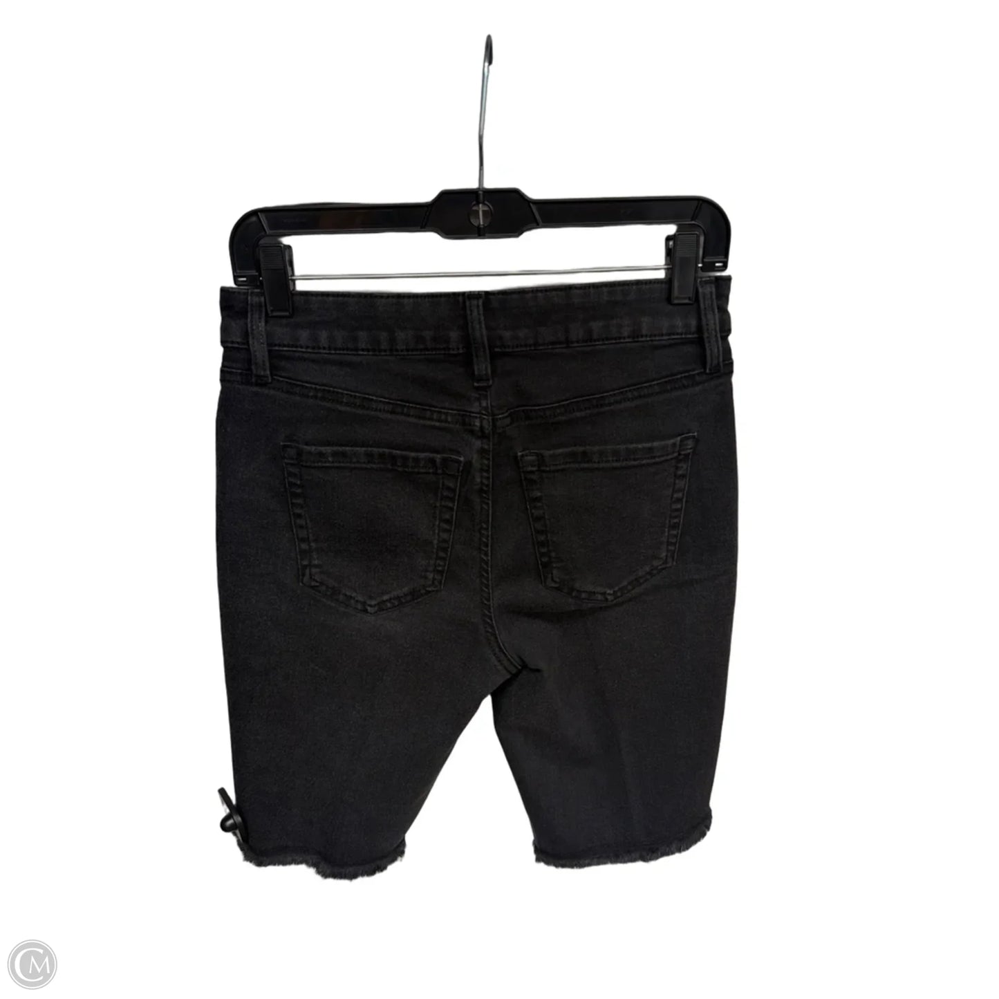 Shorts By Style And Company In Black Denim, Size: 6p