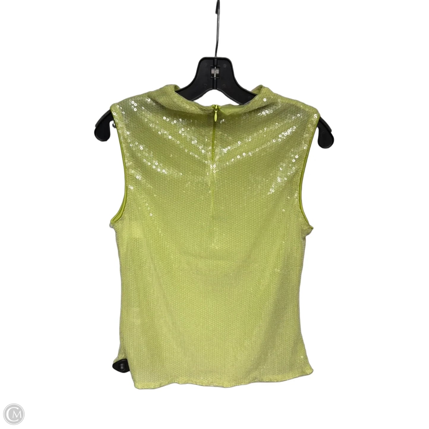 Top Sleeveless By Missguided In Green, Size: L