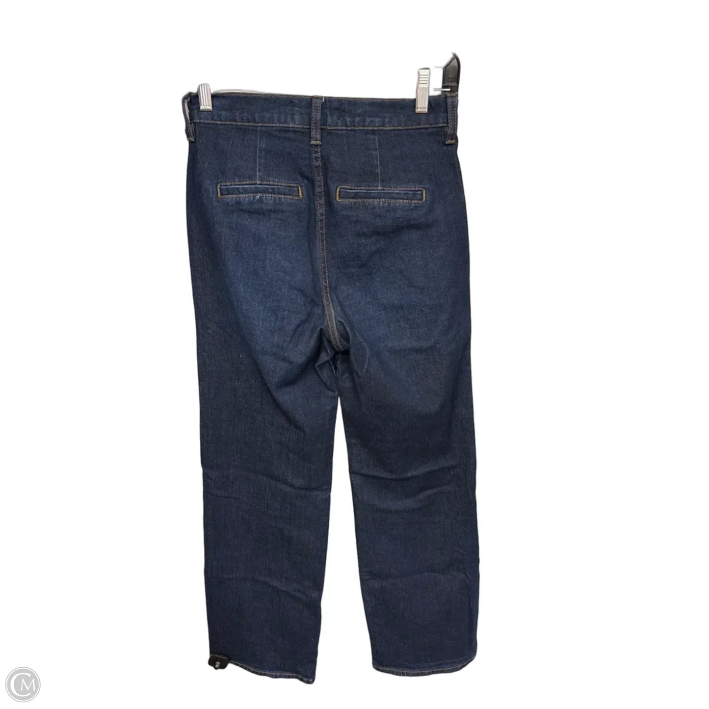 Jeans Wide Leg By Evereve In Blue Denim, Size: Xs