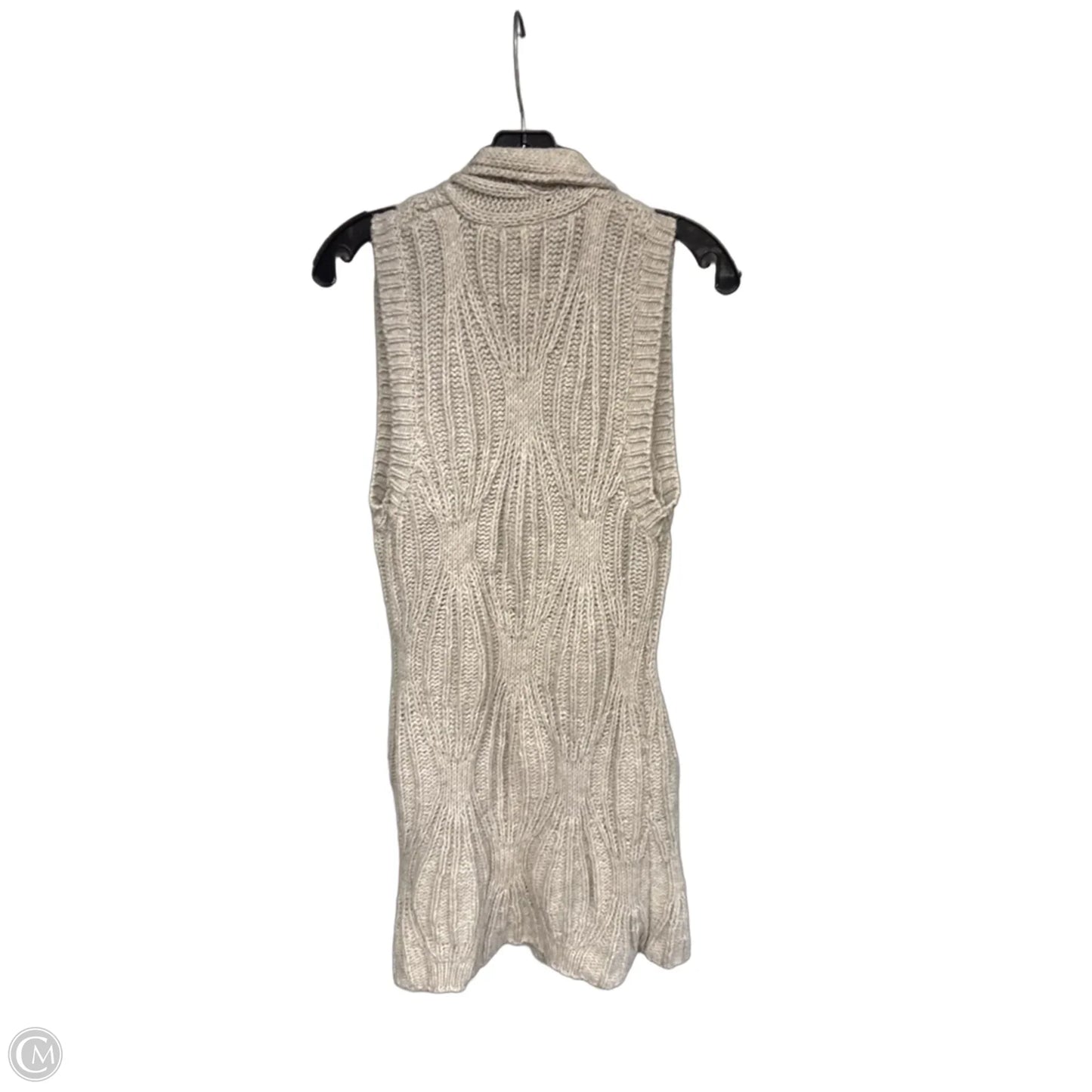 Sweater Cardigan By Cabi In Grey, Size: M