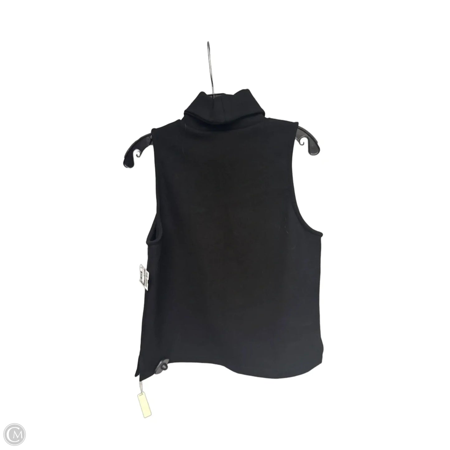Top Sleeveless By Clothes Mentor In Black, Size: M