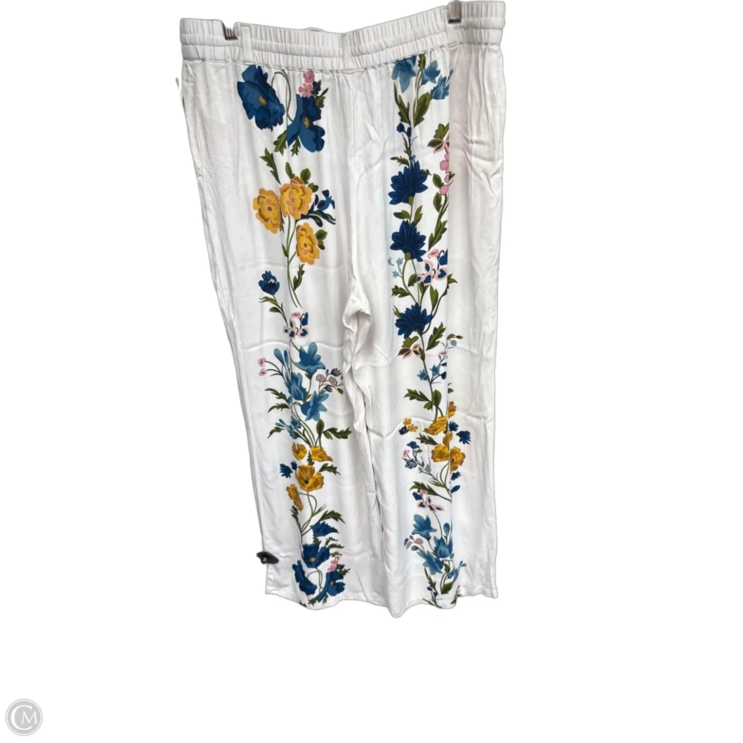 Pants Lounge By Anthropologie In Floral Print, Size: L