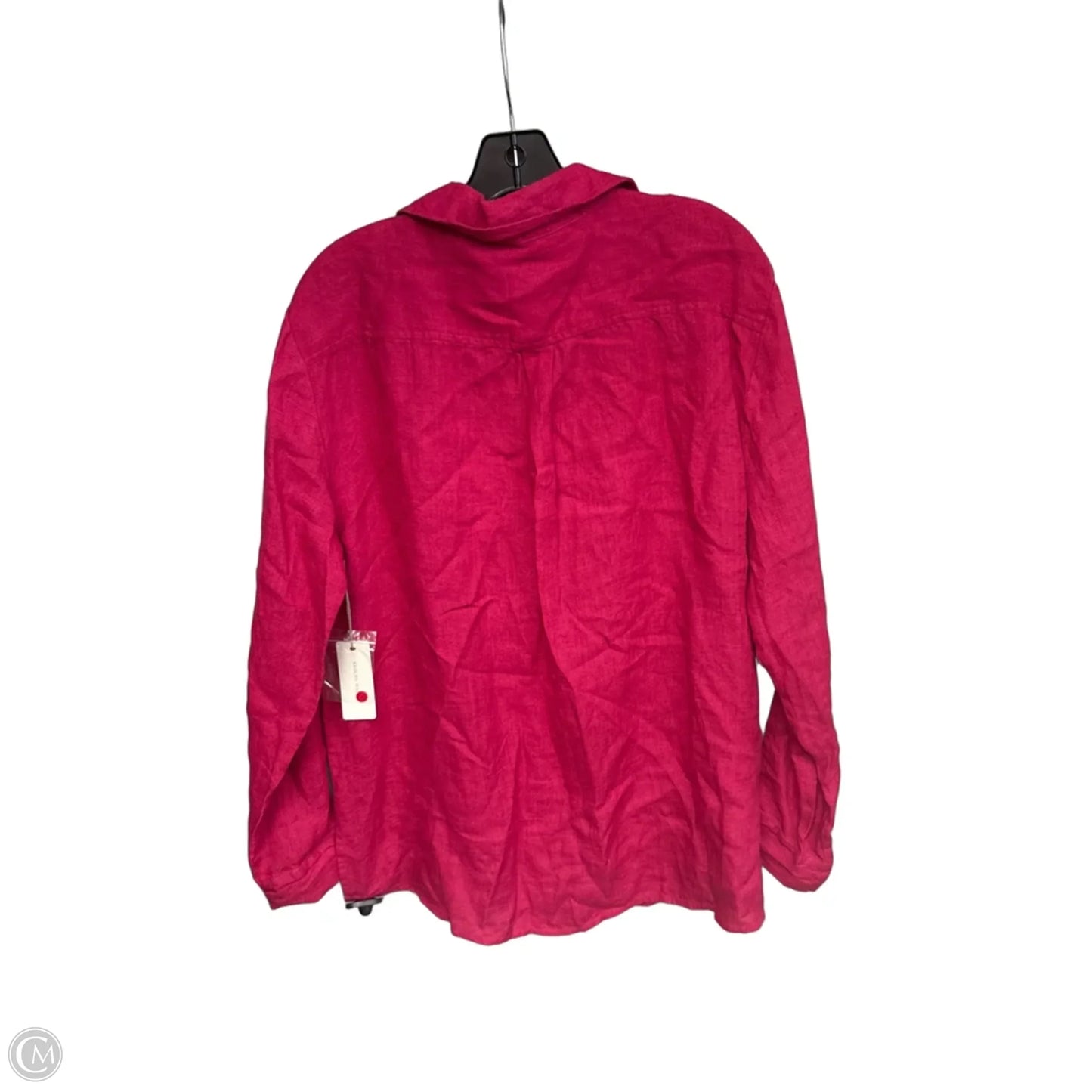 Top Long Sleeve By Cma In Pink, Size: M