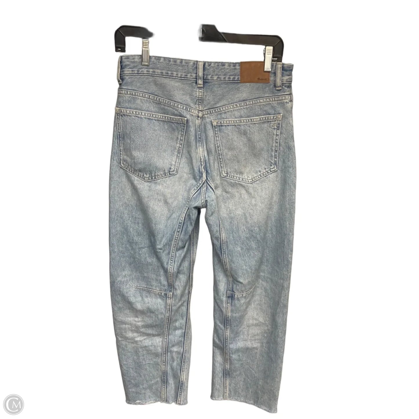 Jeans Straight By Madewell In Blue Denim, Size: Xs