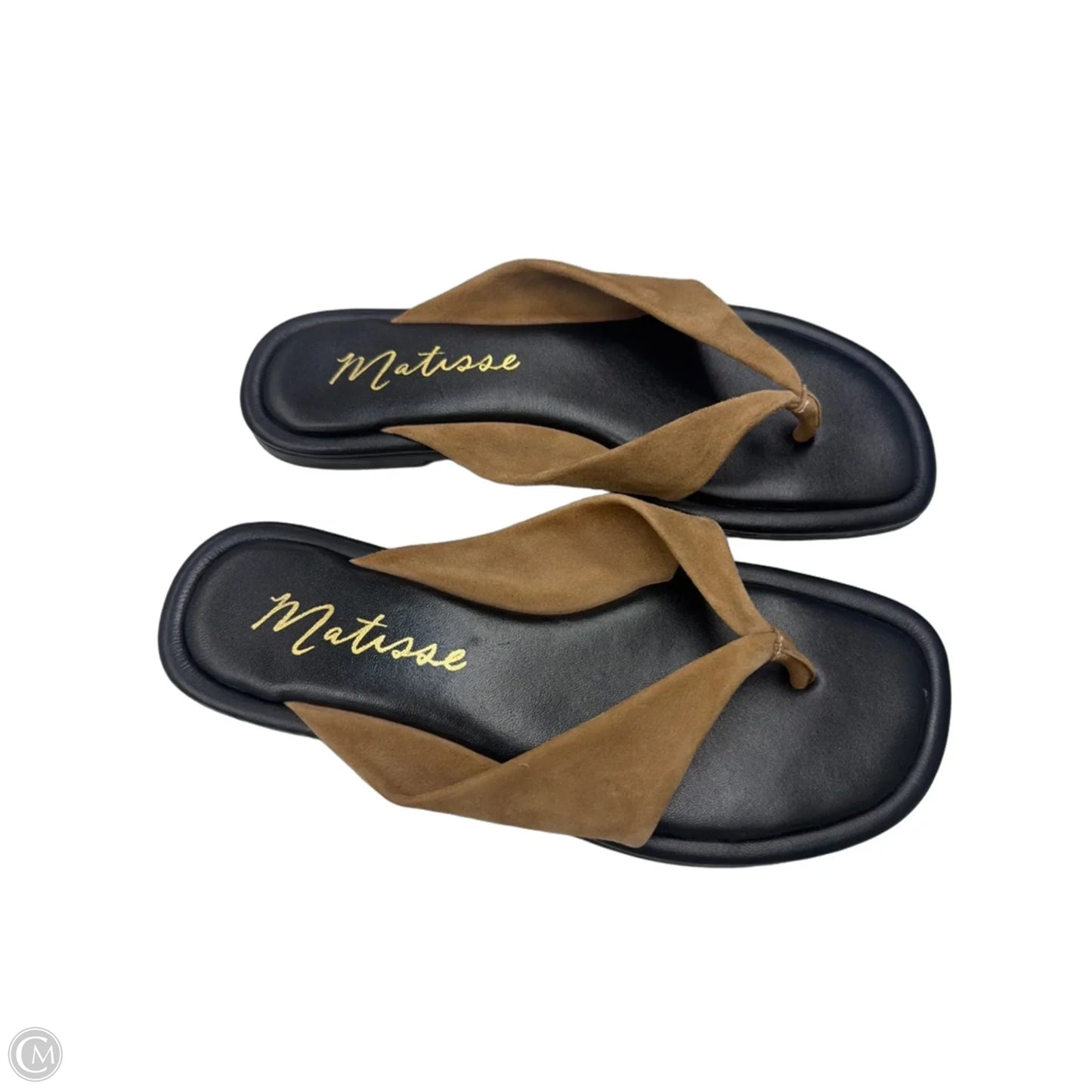 Sandals Flip Flops By Matisse In Brown, Size: 8