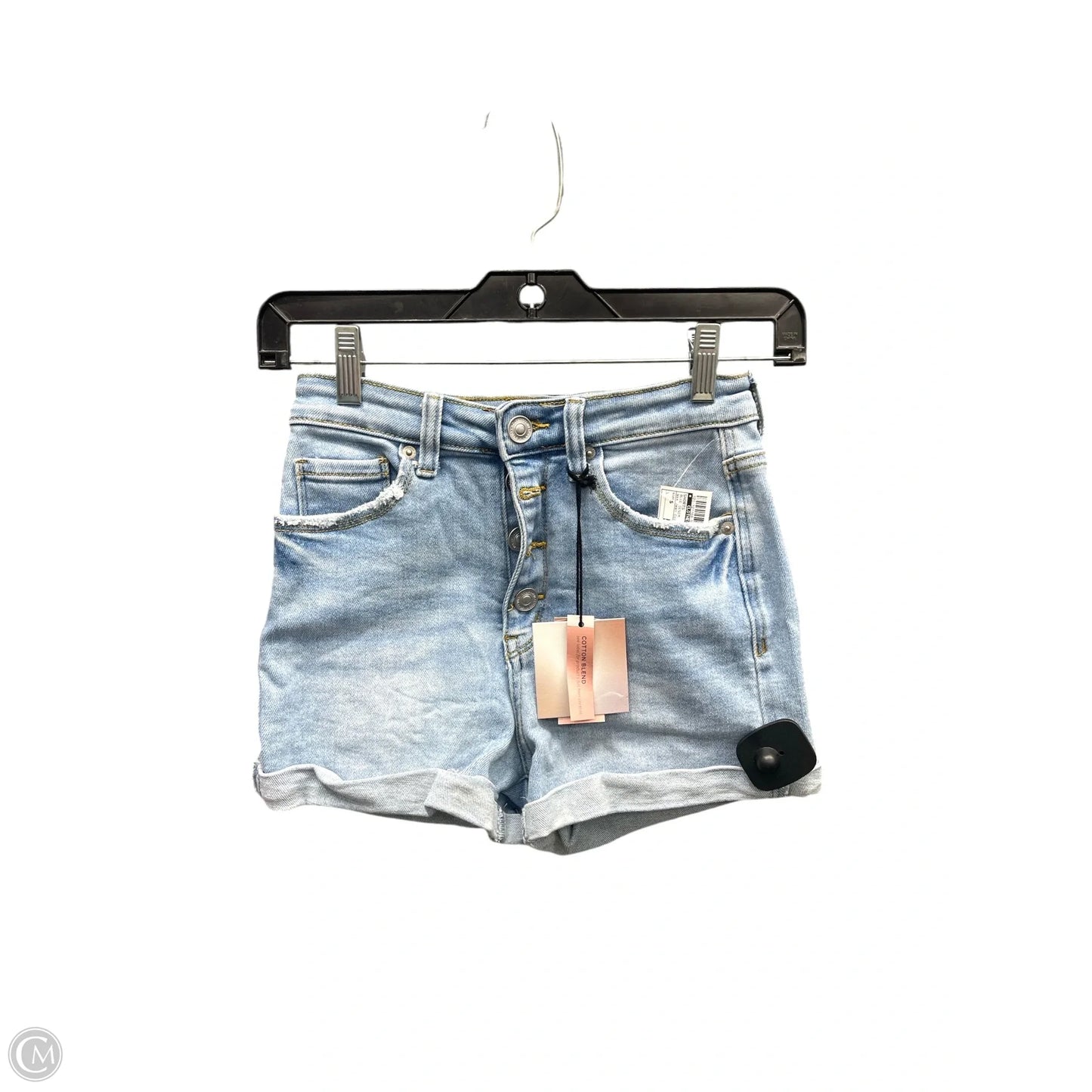Shorts By Wax Jean In Blue Denim, Size: S