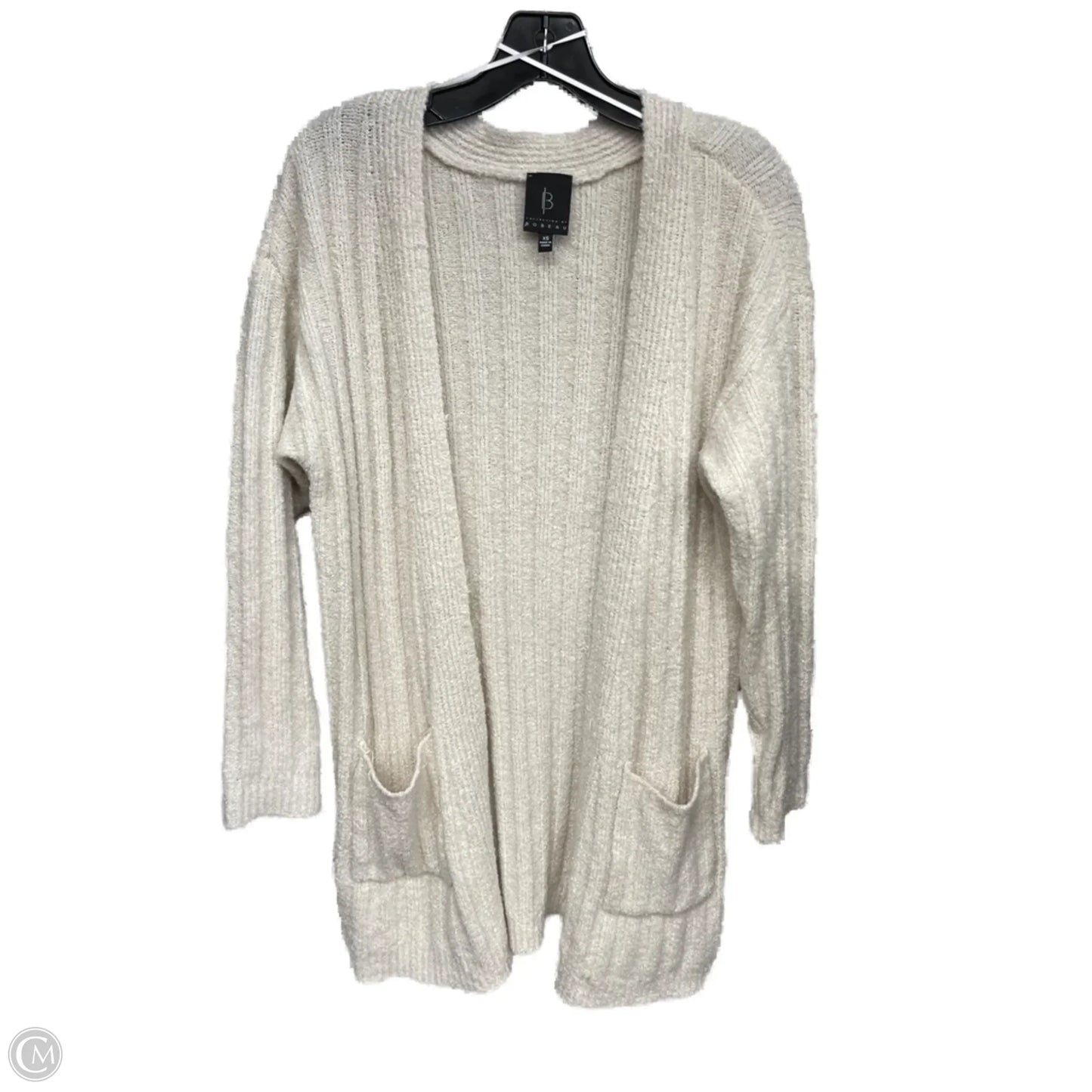 Cardigan By Bobeau In Beige, Size: Xs