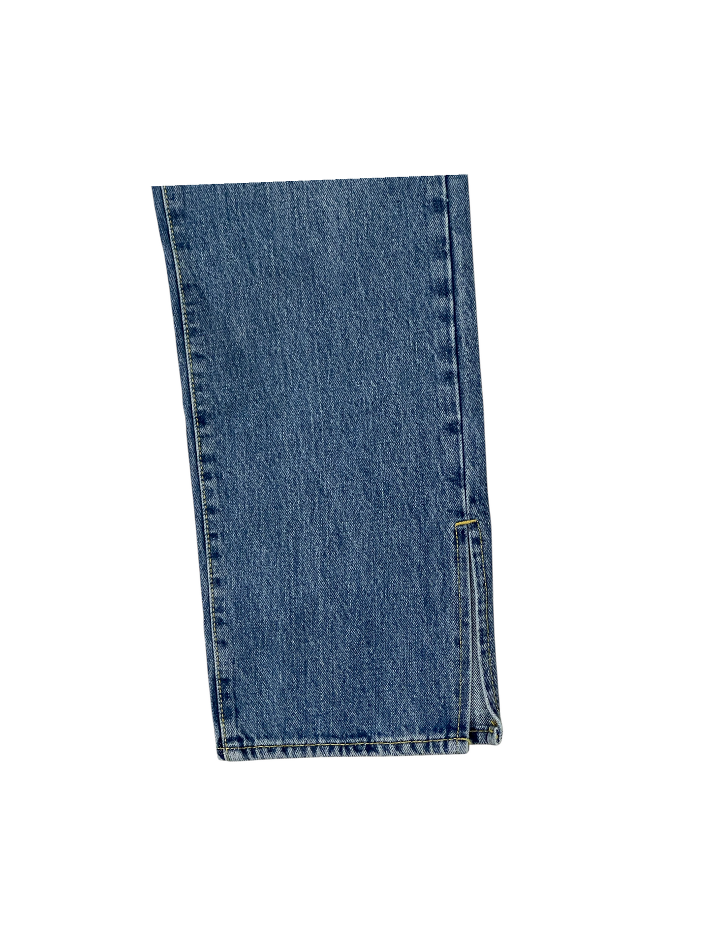 Jeans Straight By Good American In Blue Denim, Size: 30