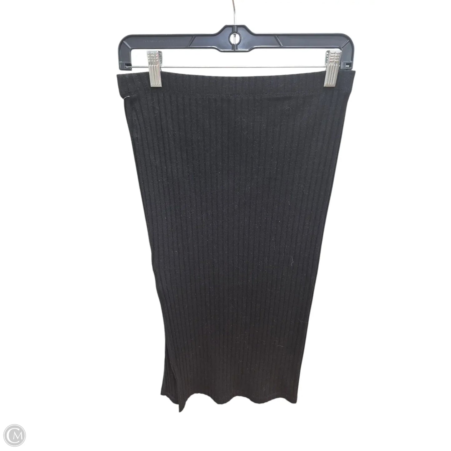 Skirt Midi By Forever 21 In Black, Size: M