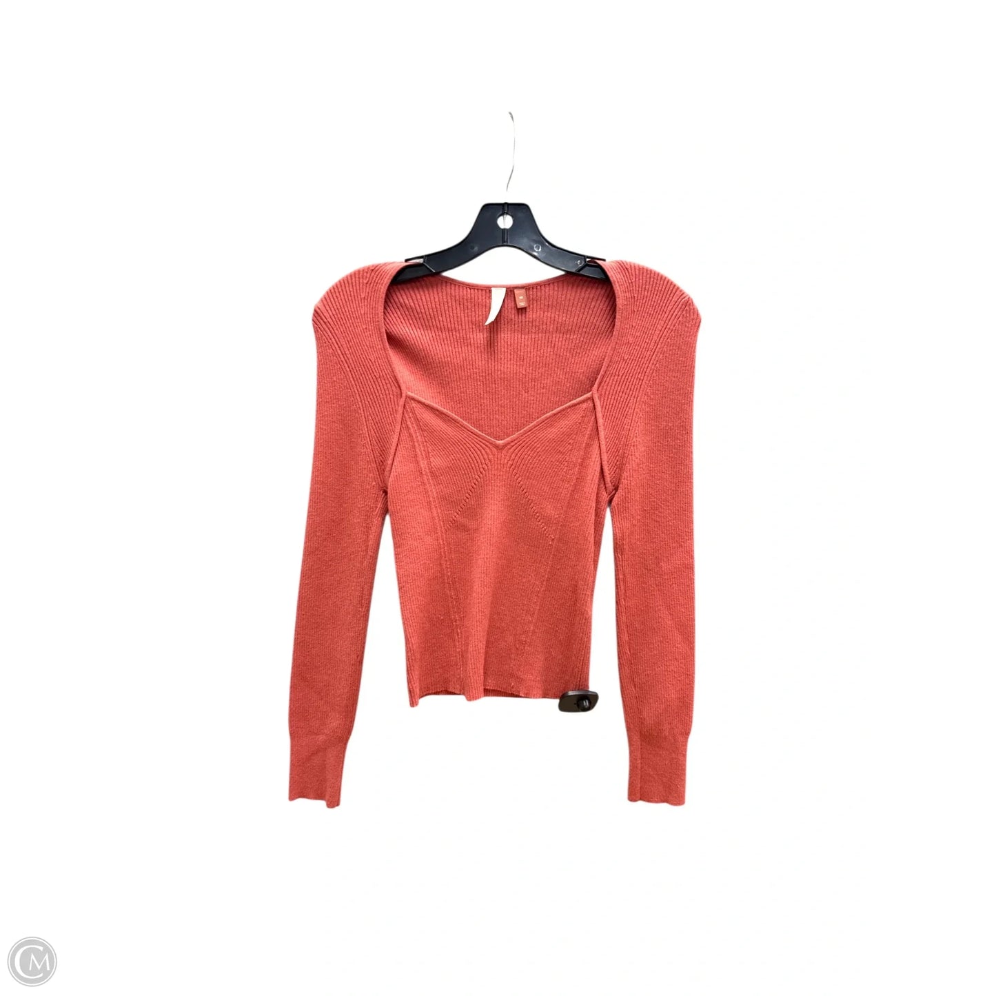 Top Long Sleeve By Pilcro In Coral, Size: Xs