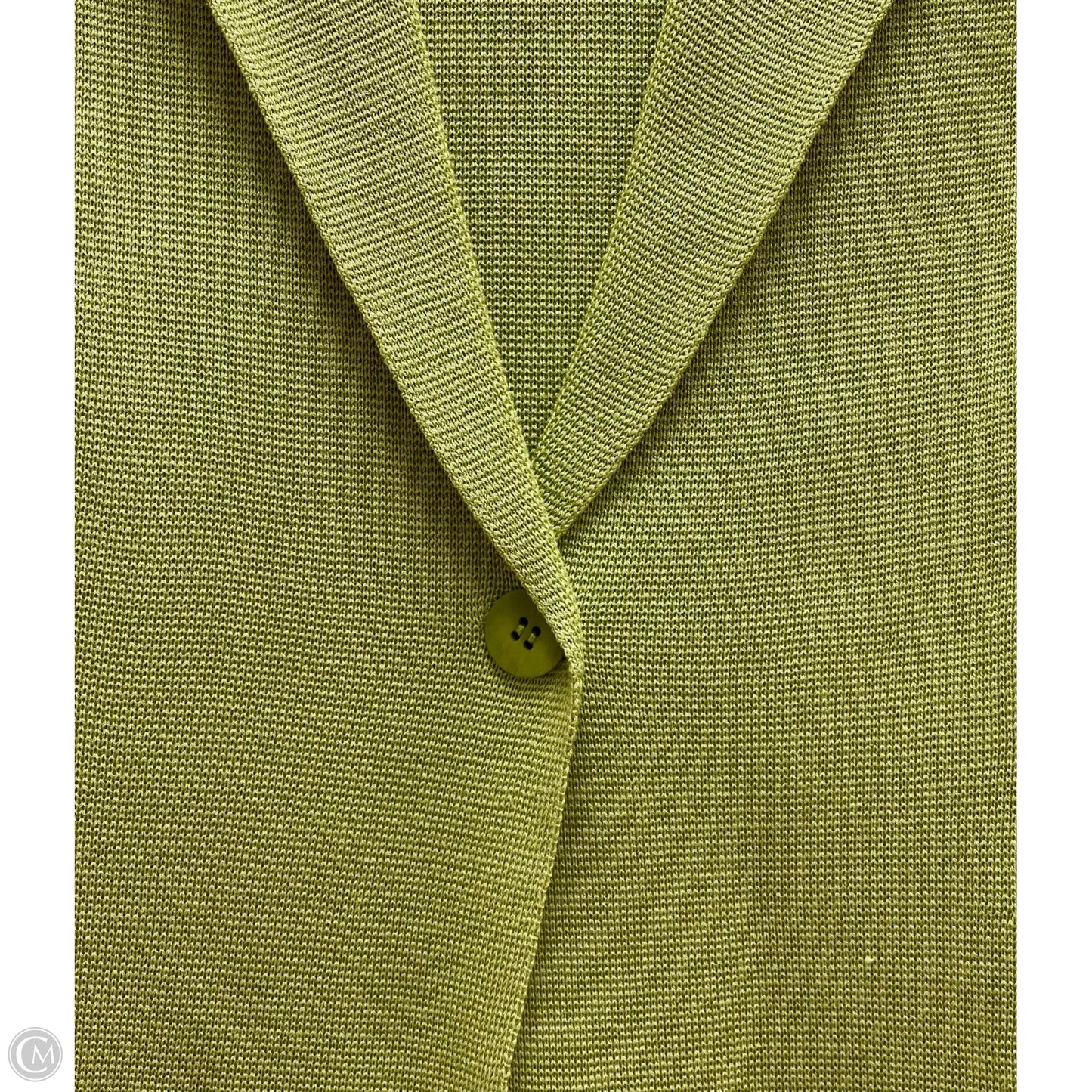Blazer By Eileen Fisher In Green, Size: Mp