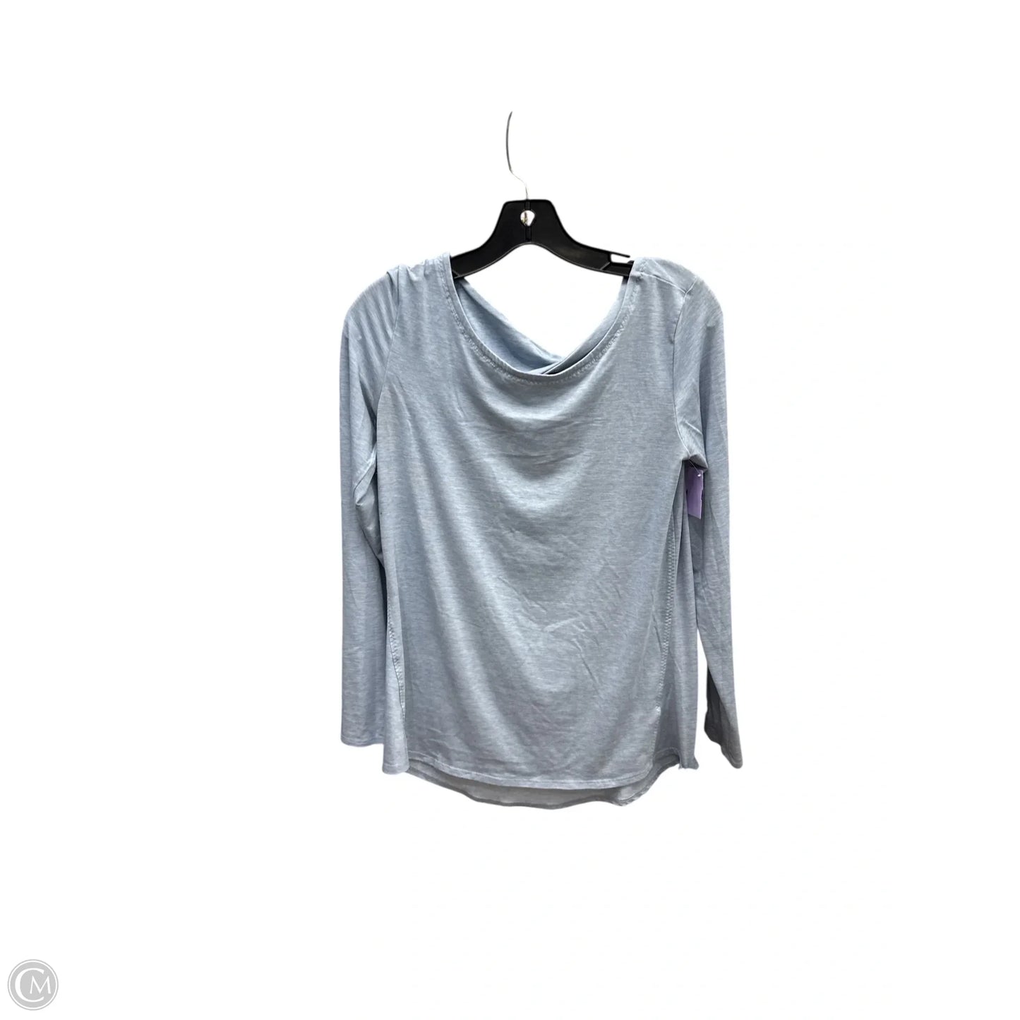 Athletic Top Long Sleeve Crewneck By Athleta In Blue, Size: S