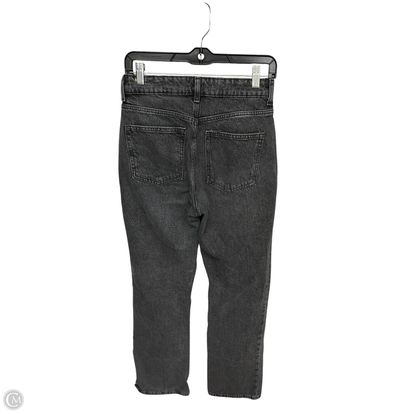 Jeans Straight By H&m In Grey, Size: 4