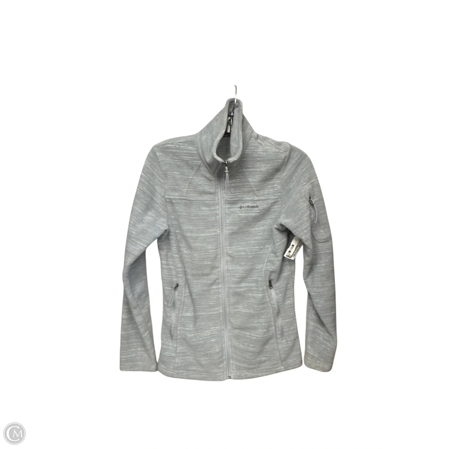 Athletic Jacket By Columbia In Grey, Size: S