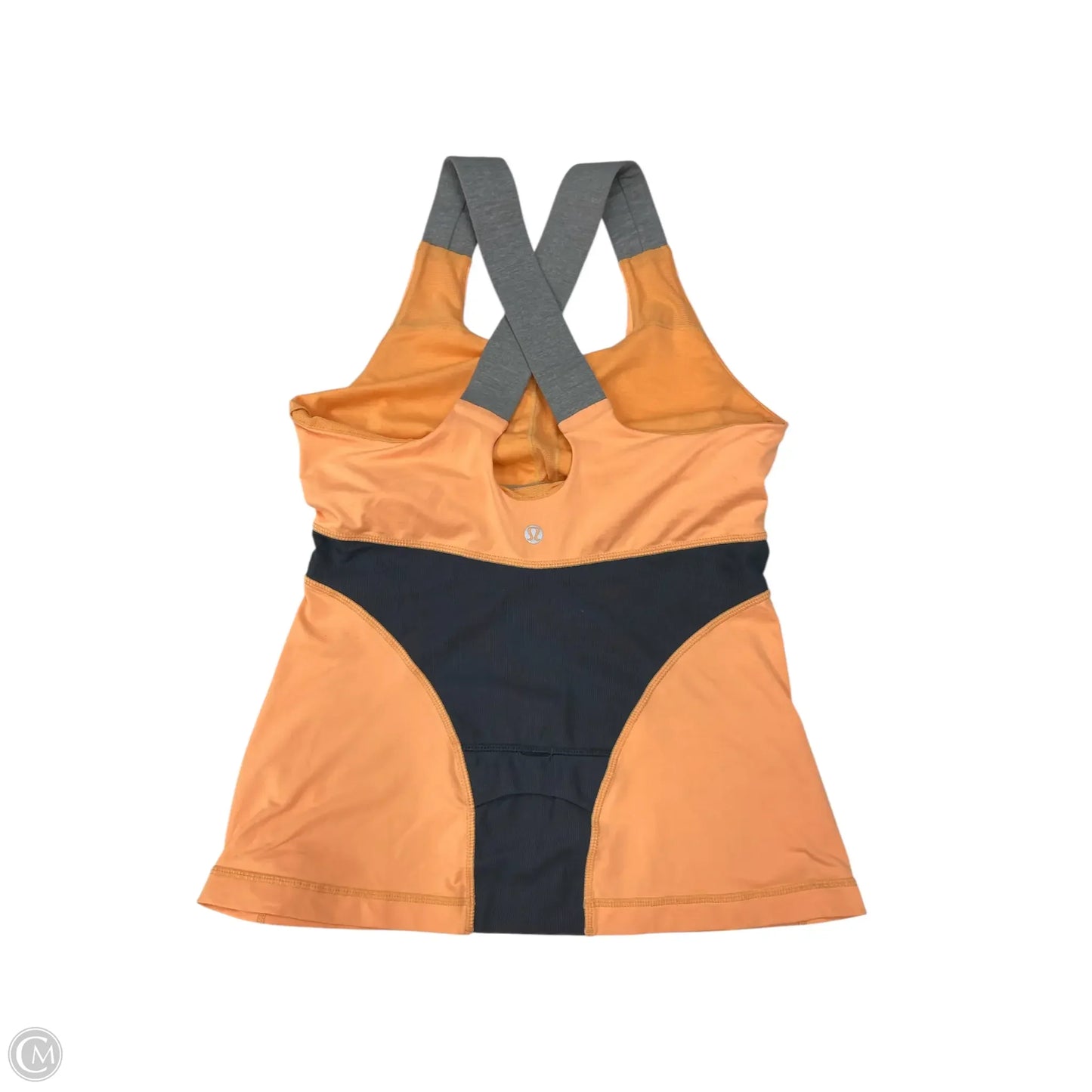Athletic Tank Top By Lululemon In Orange, Size: 6