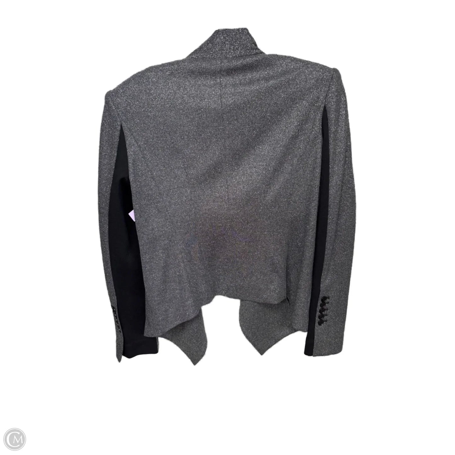 Blazer By Bcbg In Silver, Size: S