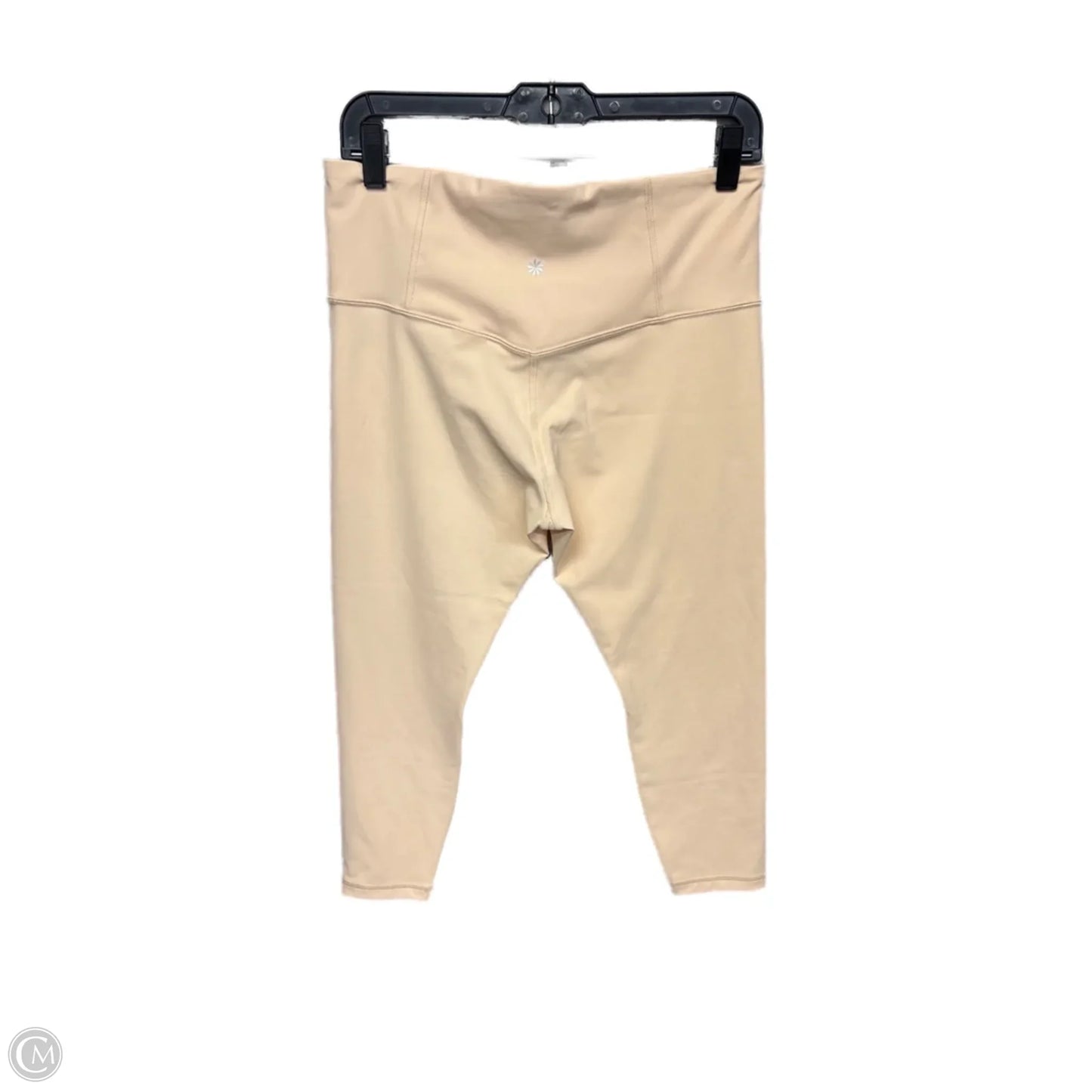 Athletic Capris By Athleta In Orange, Size: L