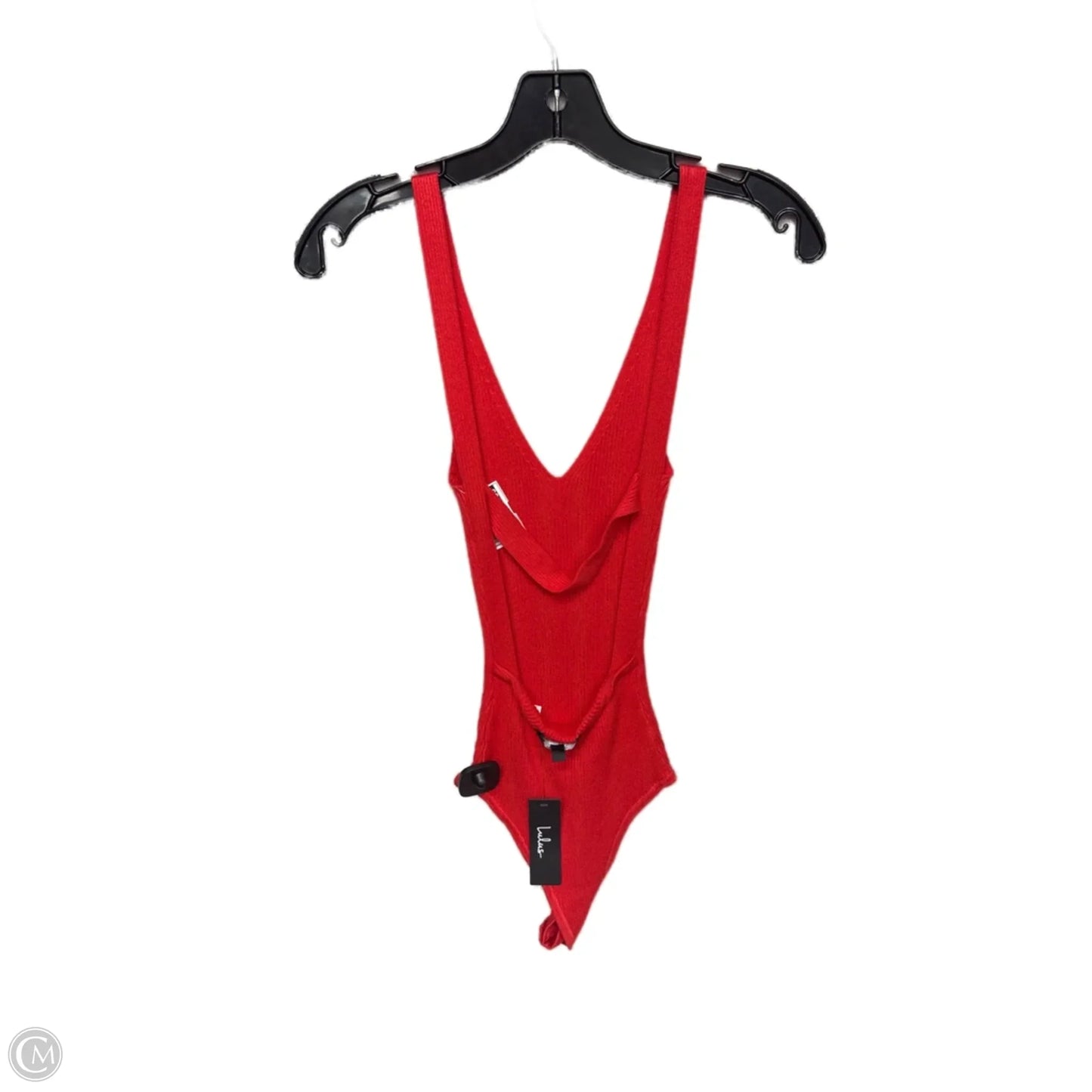 Bodysuit By Lulus In Red, Size: S