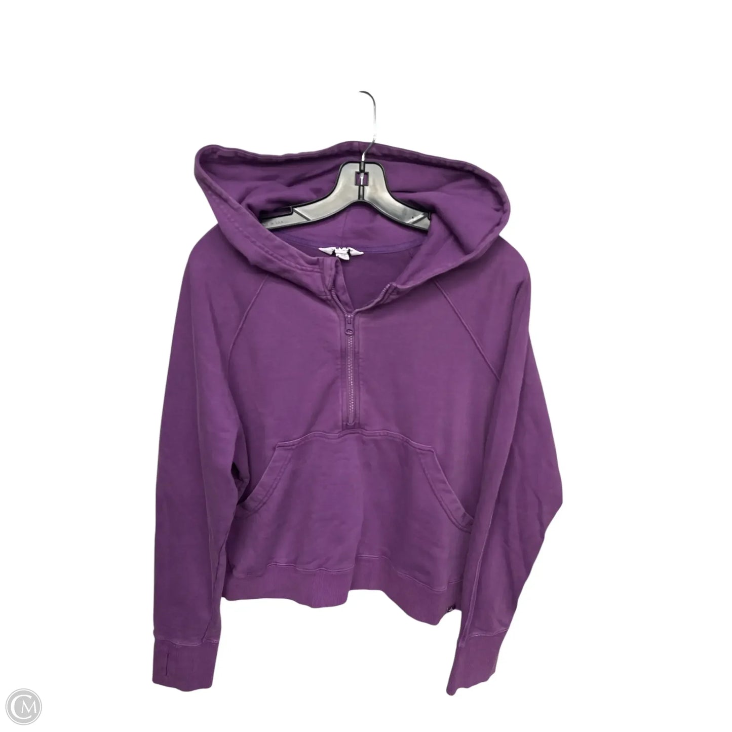 Athletic Sweatshirt Hoodie By Joy Lab In Purple, Size: M
