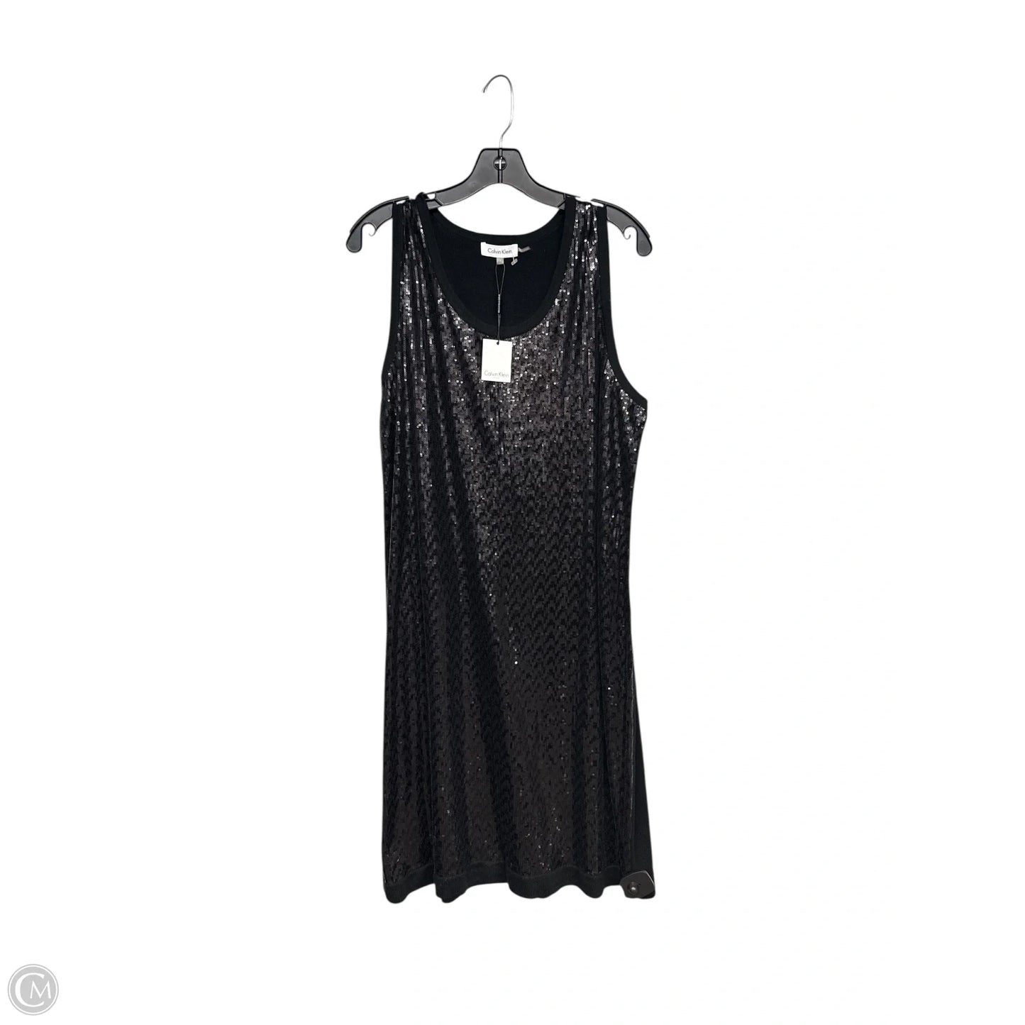 Dress Casual Midi By Calvin Klein In Black, Size: 1x