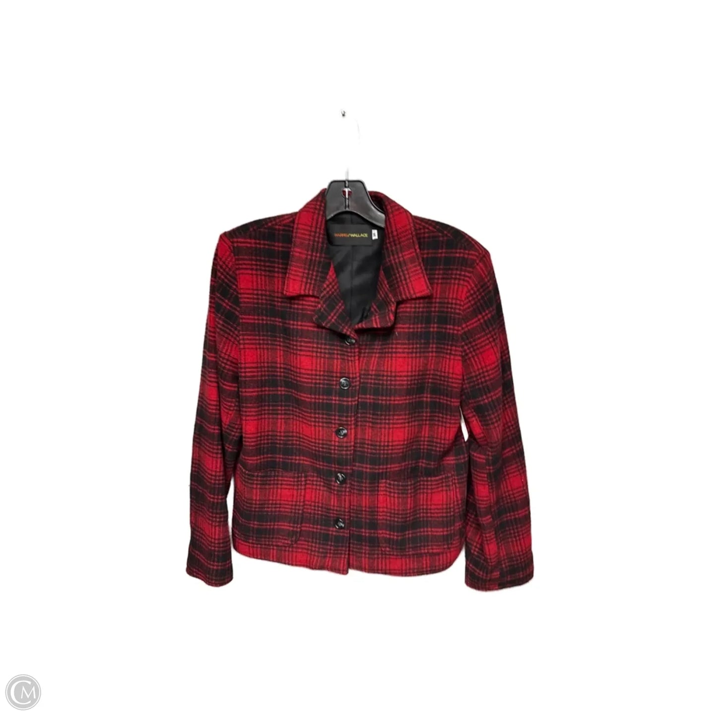 Jacket Other By Clothes Mentor In Black & Red, Size: M