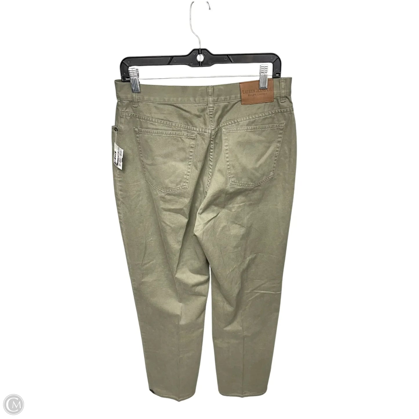 Jeans Straight By Lauren Jeans Co In Green, Size: 12