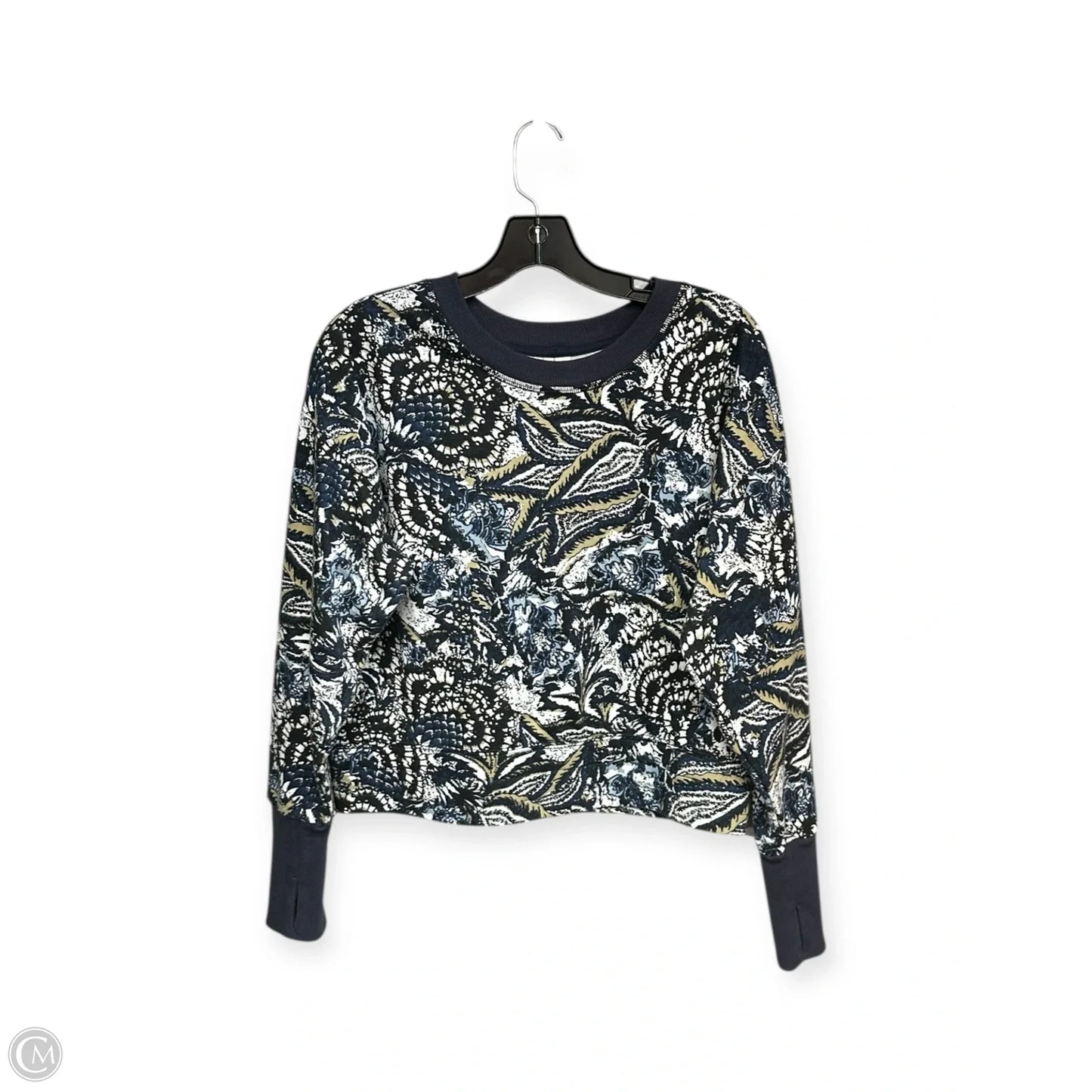 Sweatshirt Crewneck By Joie In Blue & White, Size: S
