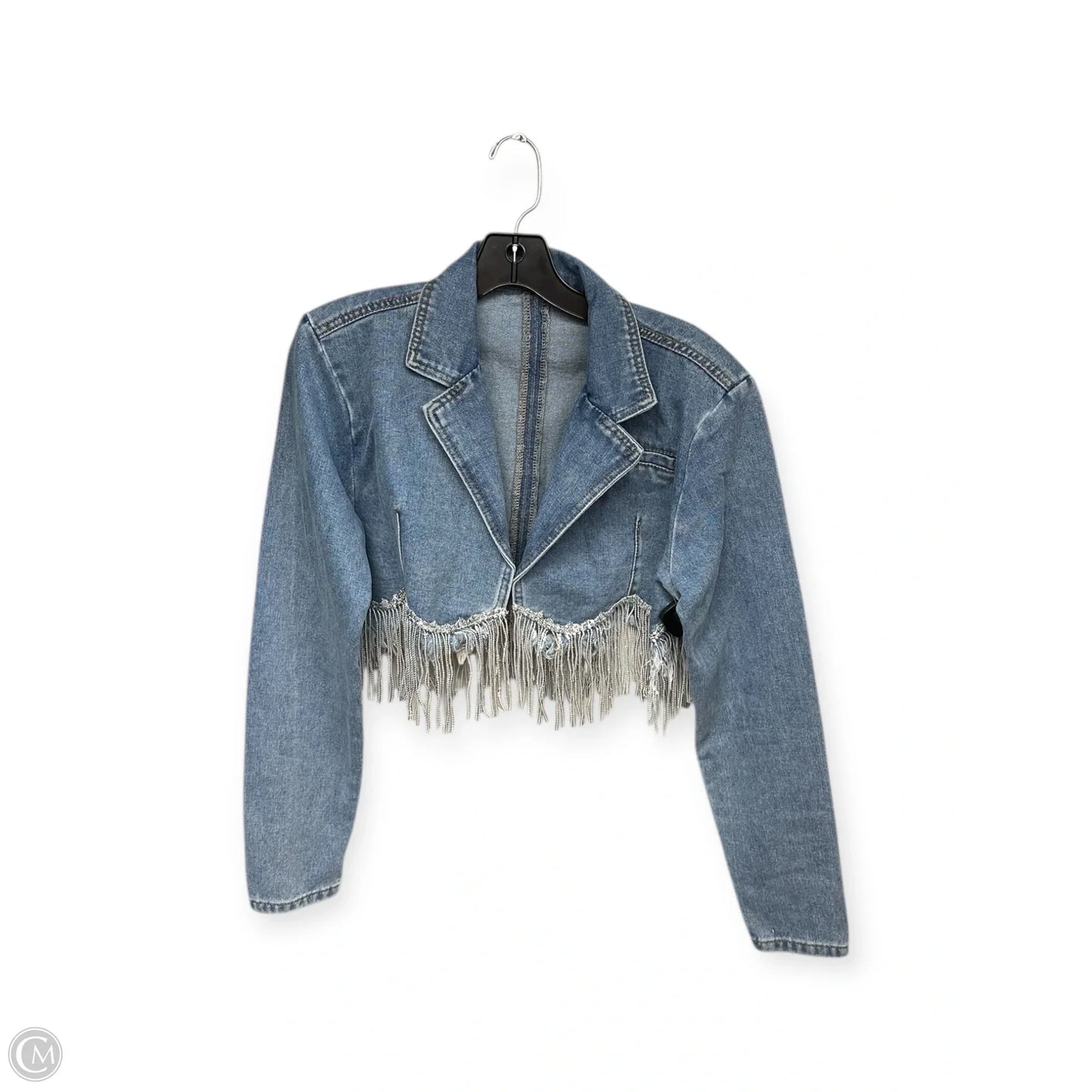 Jacket Other By Shein In Blue Denim, Size: M