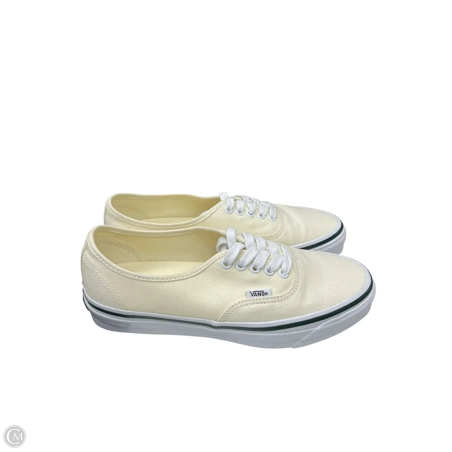 Shoes Sneakers By Vans In Cream, Size: 9