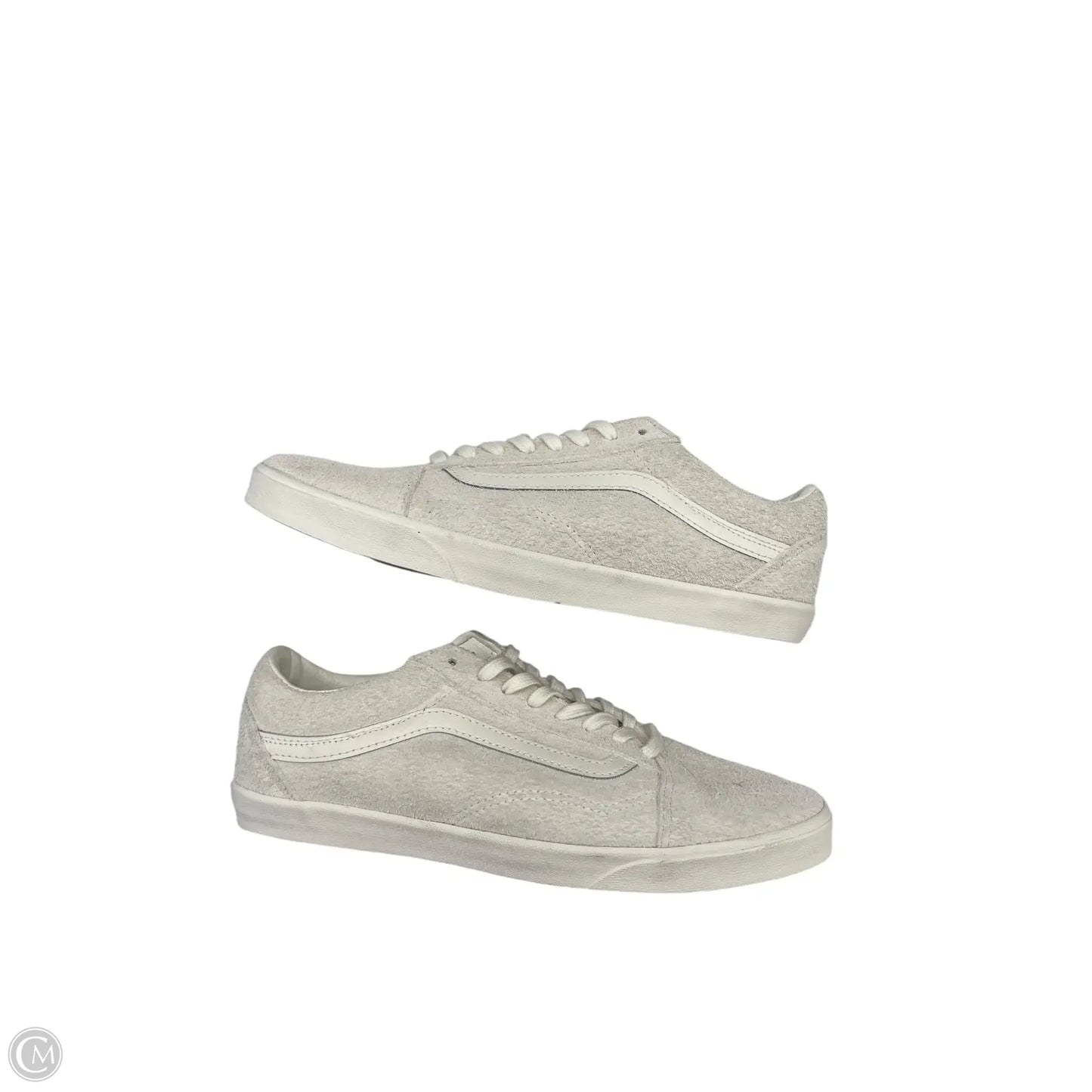 Shoes Sneakers By Vans In Cream, Size: 9