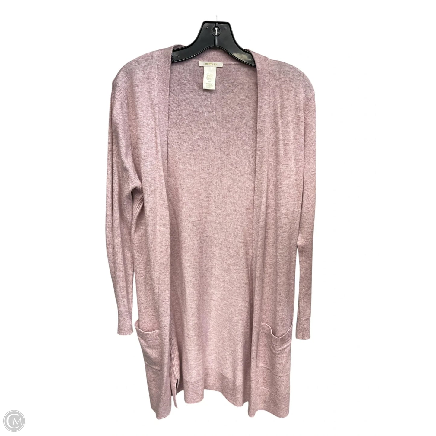Cardigan By Matty M In Pink, Size: S