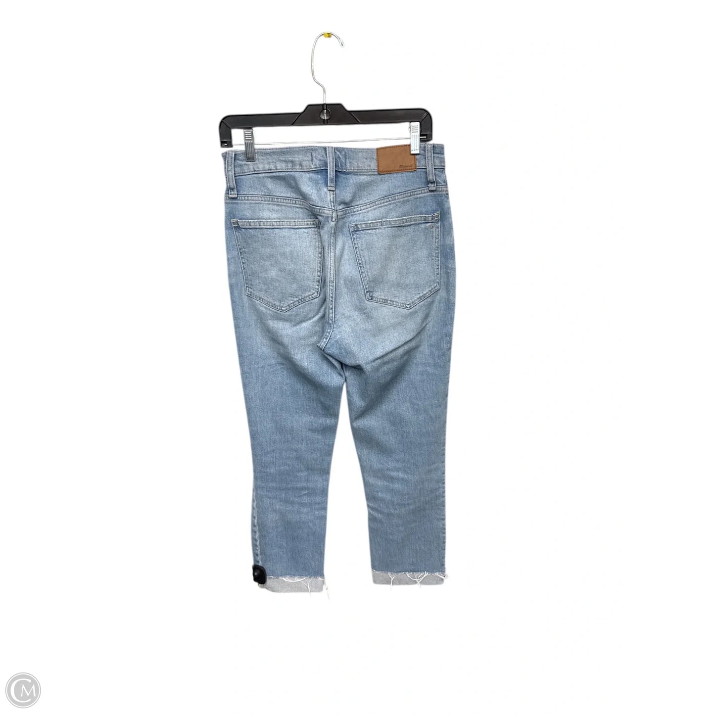 Jeans Straight By Madewell In Blue Denim, Size: 2