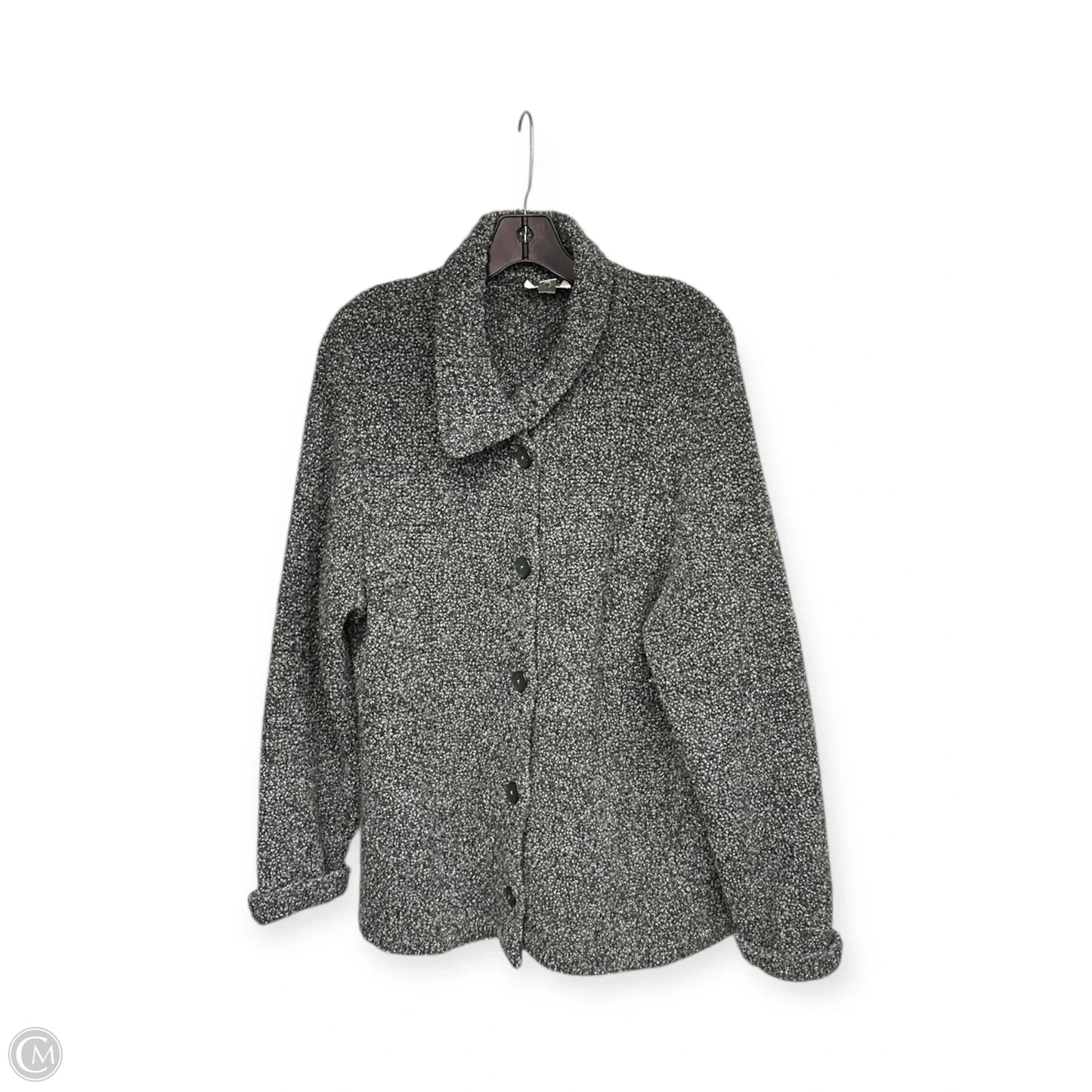 Cardigan By Talbots In Grey, Size: Xl